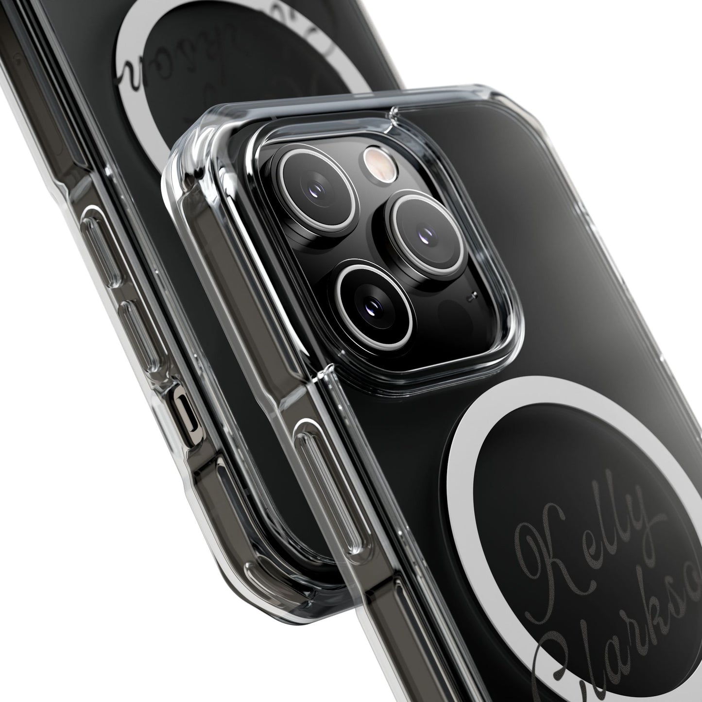 Vinyl Vibes & Good Times Magnetic clear Impact Case