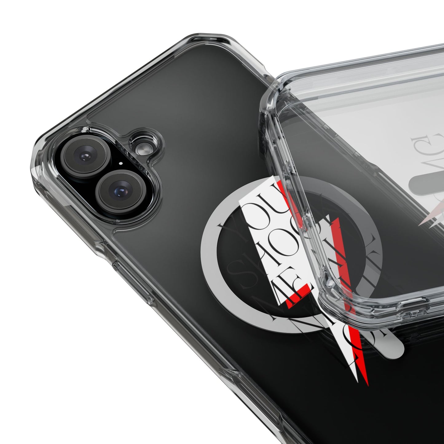 Rock Evolution Graphic Magnetic Clear Impact case