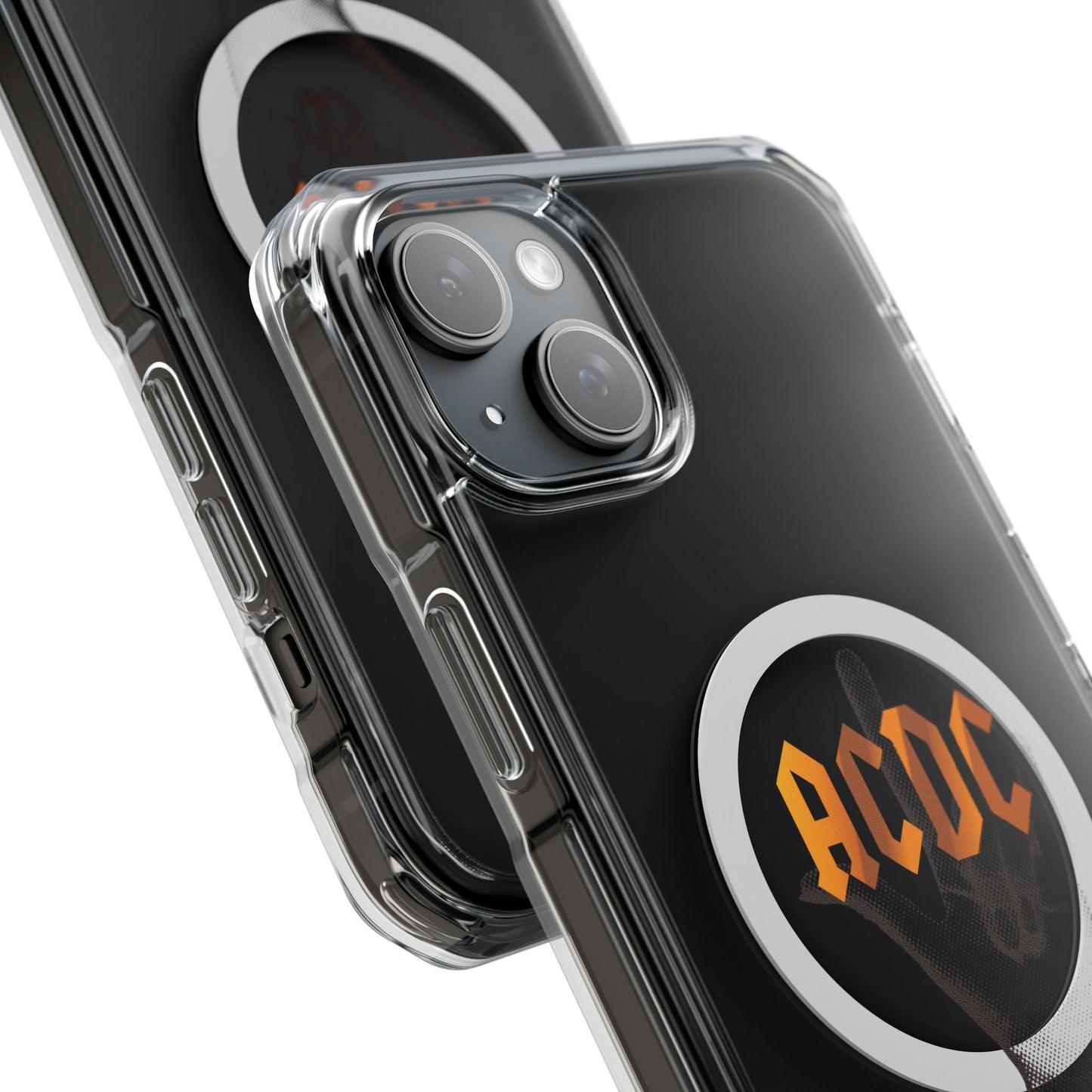 Retro Thunderbolt Magnetic Clear Impact case