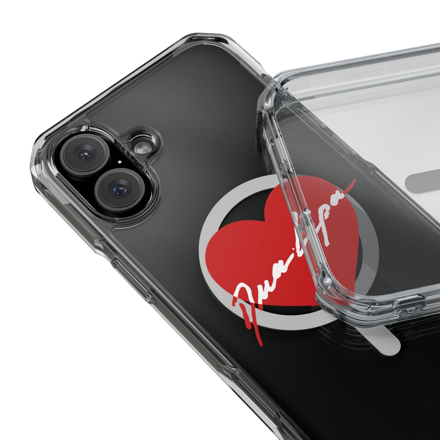 Heartbeat Love Magnetic Clear Impact case