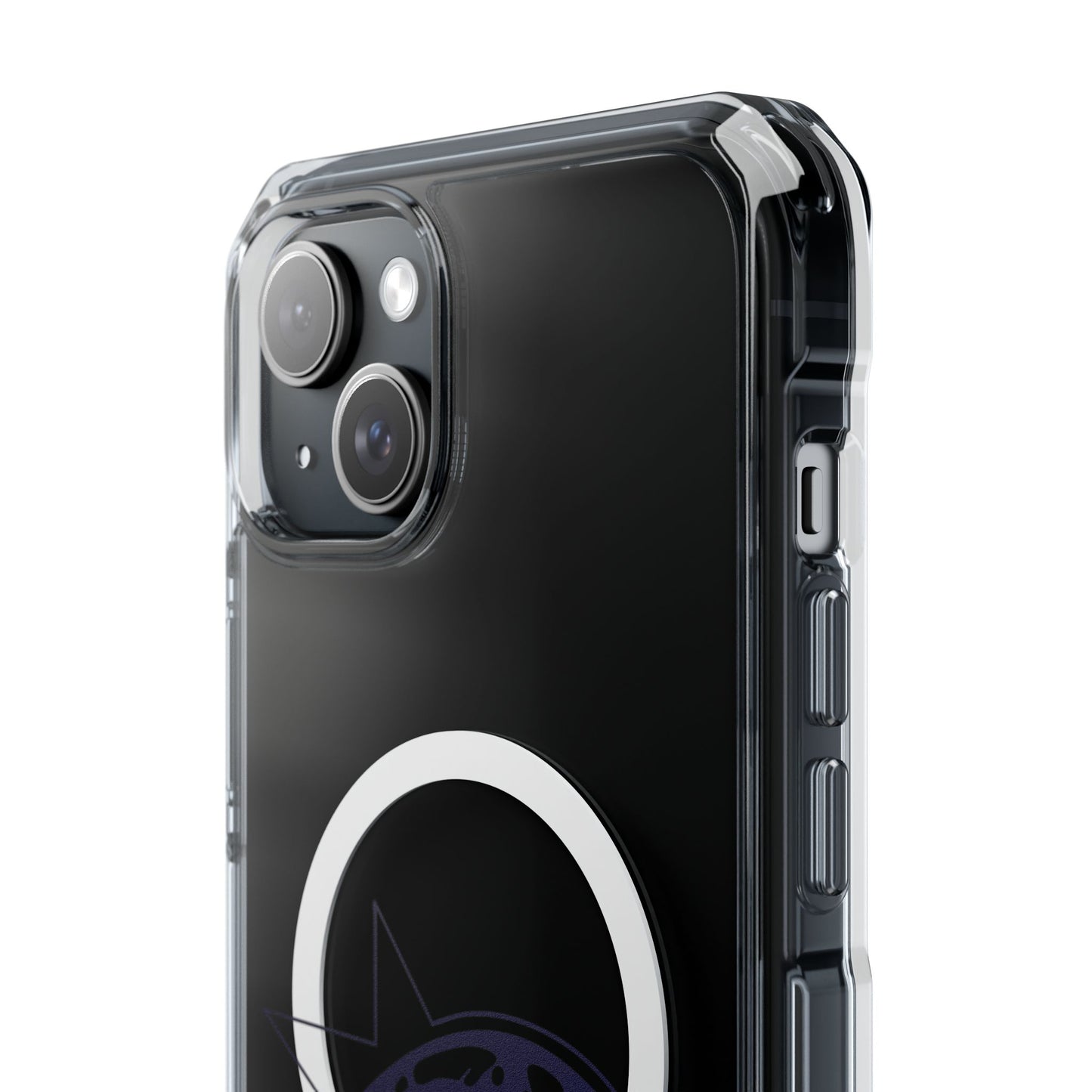 Purple Starry Eye Magnetic Clear Impact Case