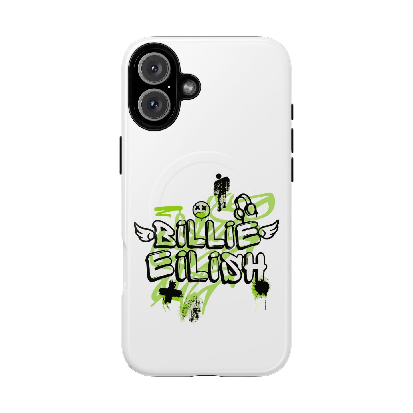 Grunge Angel Graffiti Tough Magnetic Case