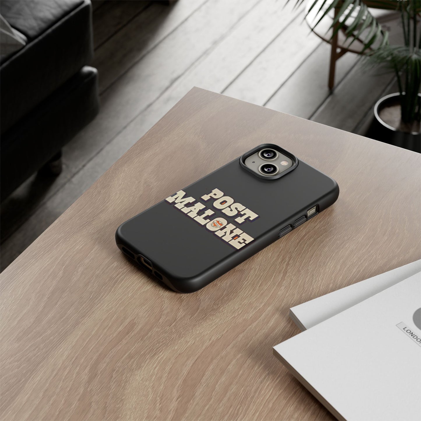 Tough iPhone Case (12–16 Pro Max) – Post Malone Bold Design