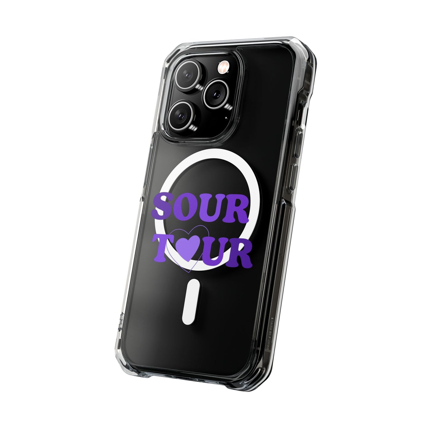 SOUR TOUR Heart Magnetic Clear Impact Case