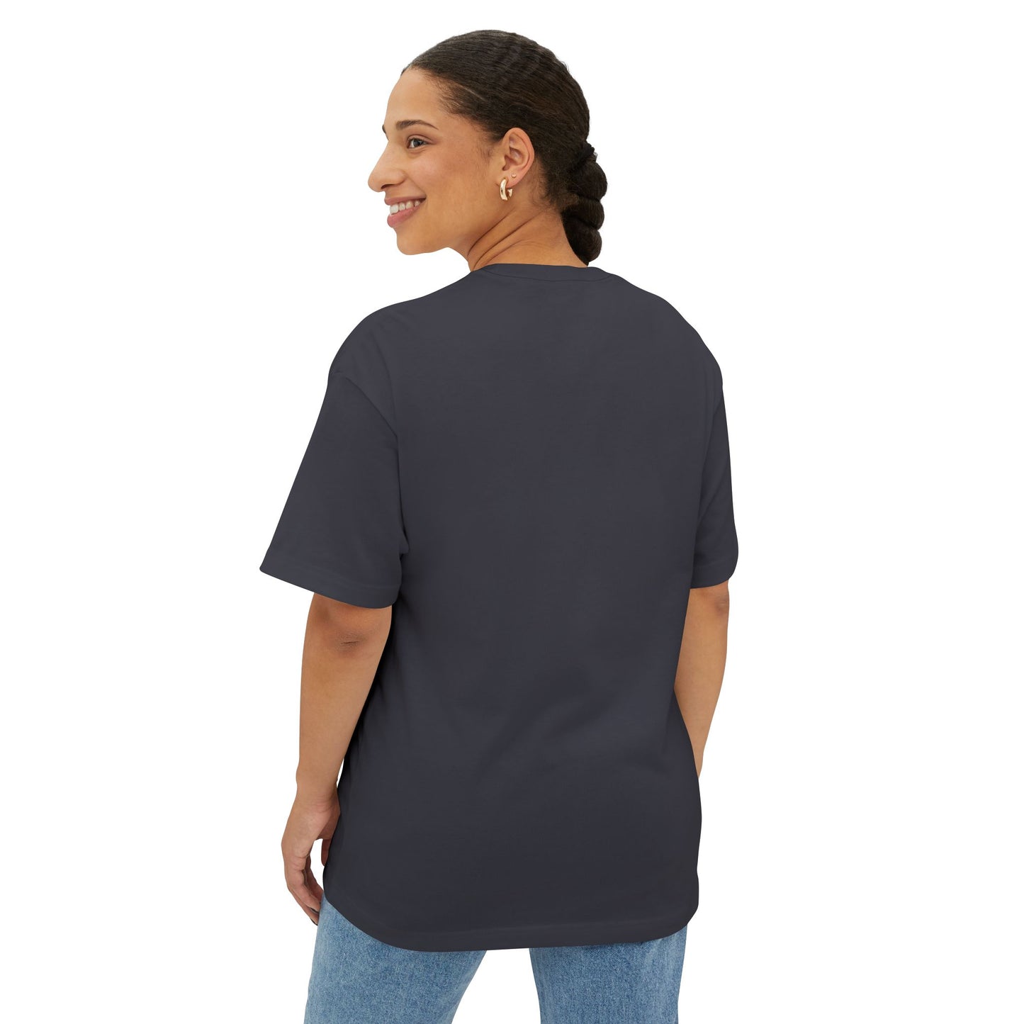Minimalist Paw Print Oversized Boxy Tee