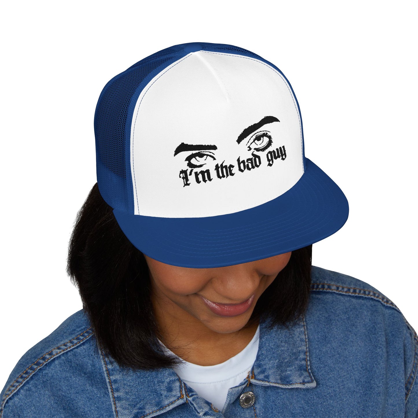 Eyes & Shadows Gothic Trucker Cap