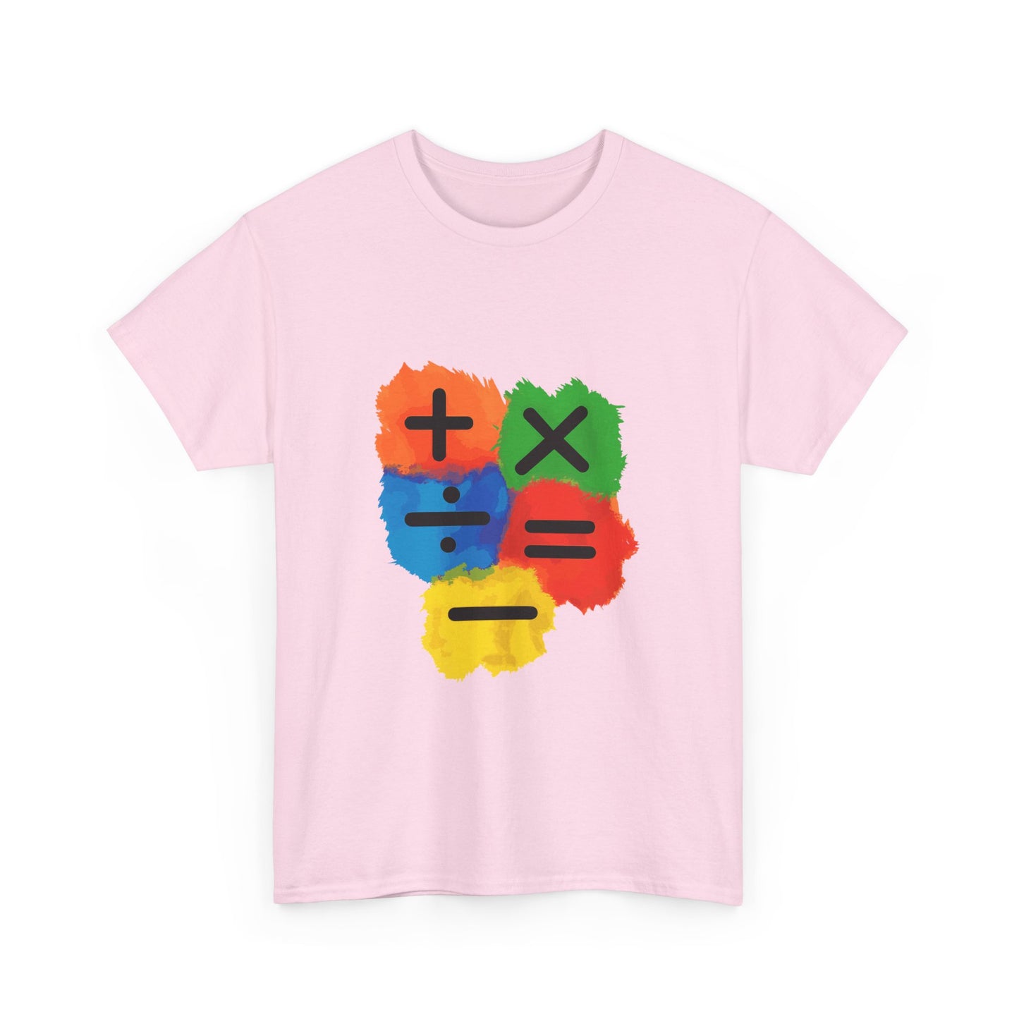 Orange Equals Symbol Unisex Heavy Cotton Tee
