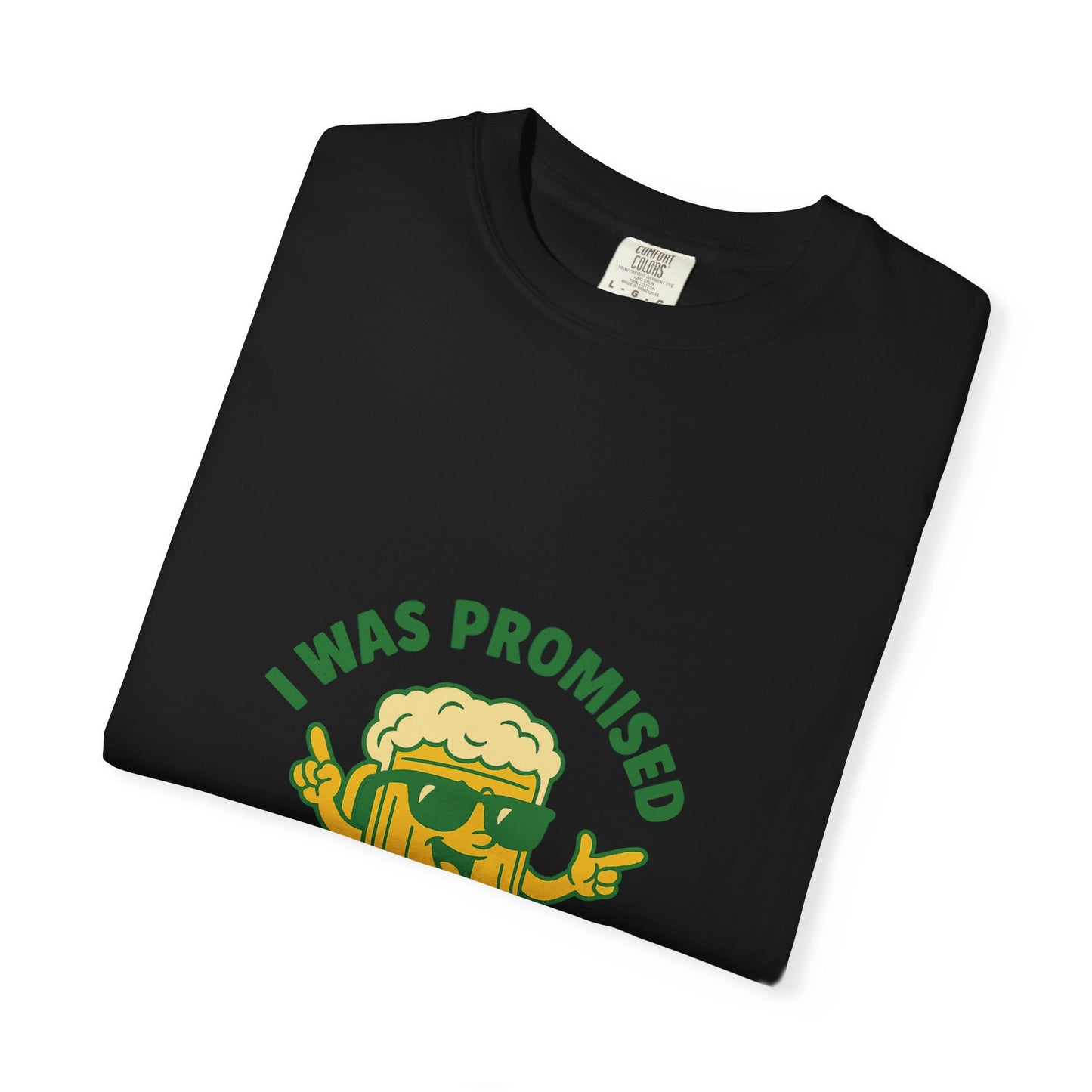 Unisex Garment-Dyed T-shirt – Snazzy Free Beer Edition