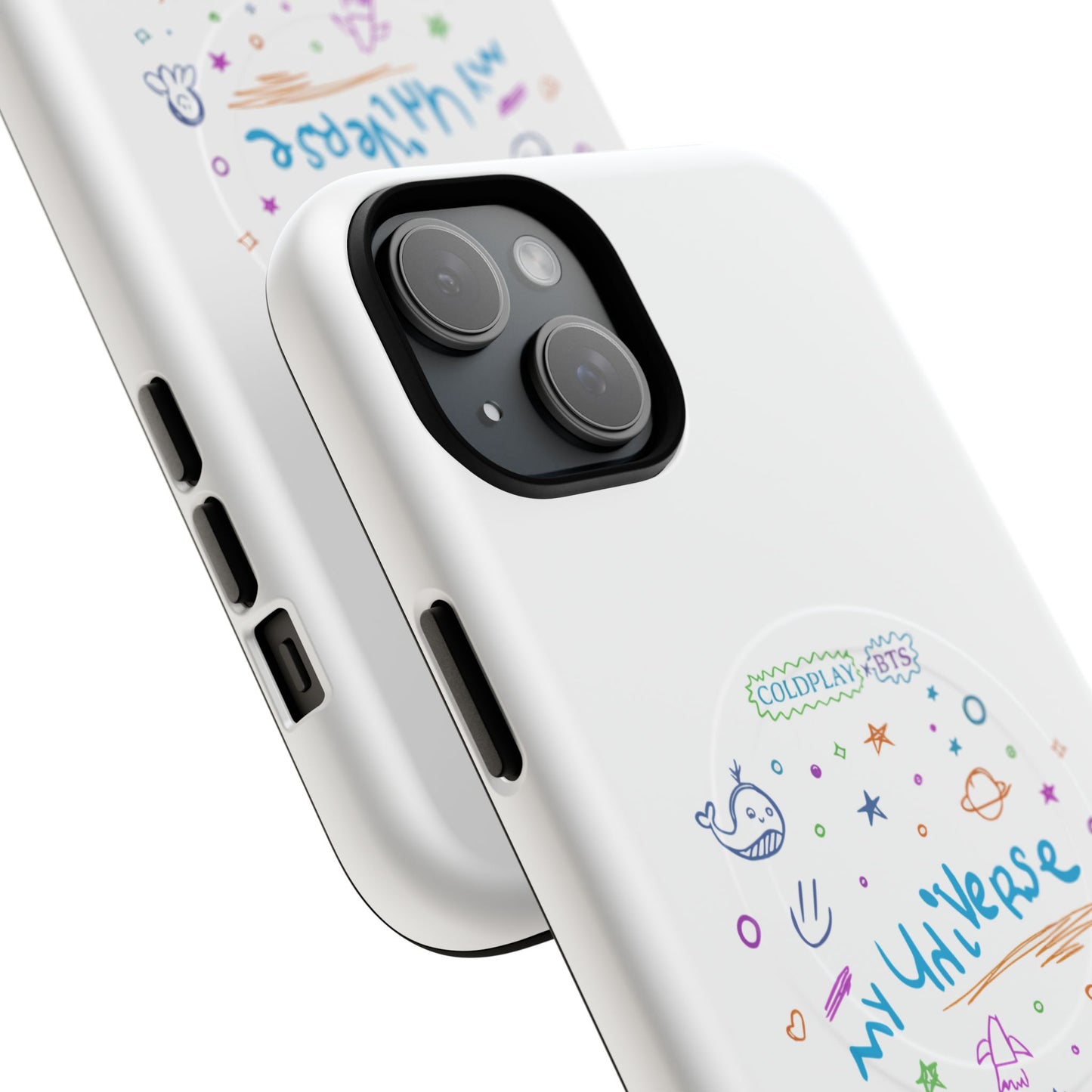 Neon Space Doodles Tough Magnetic Case
