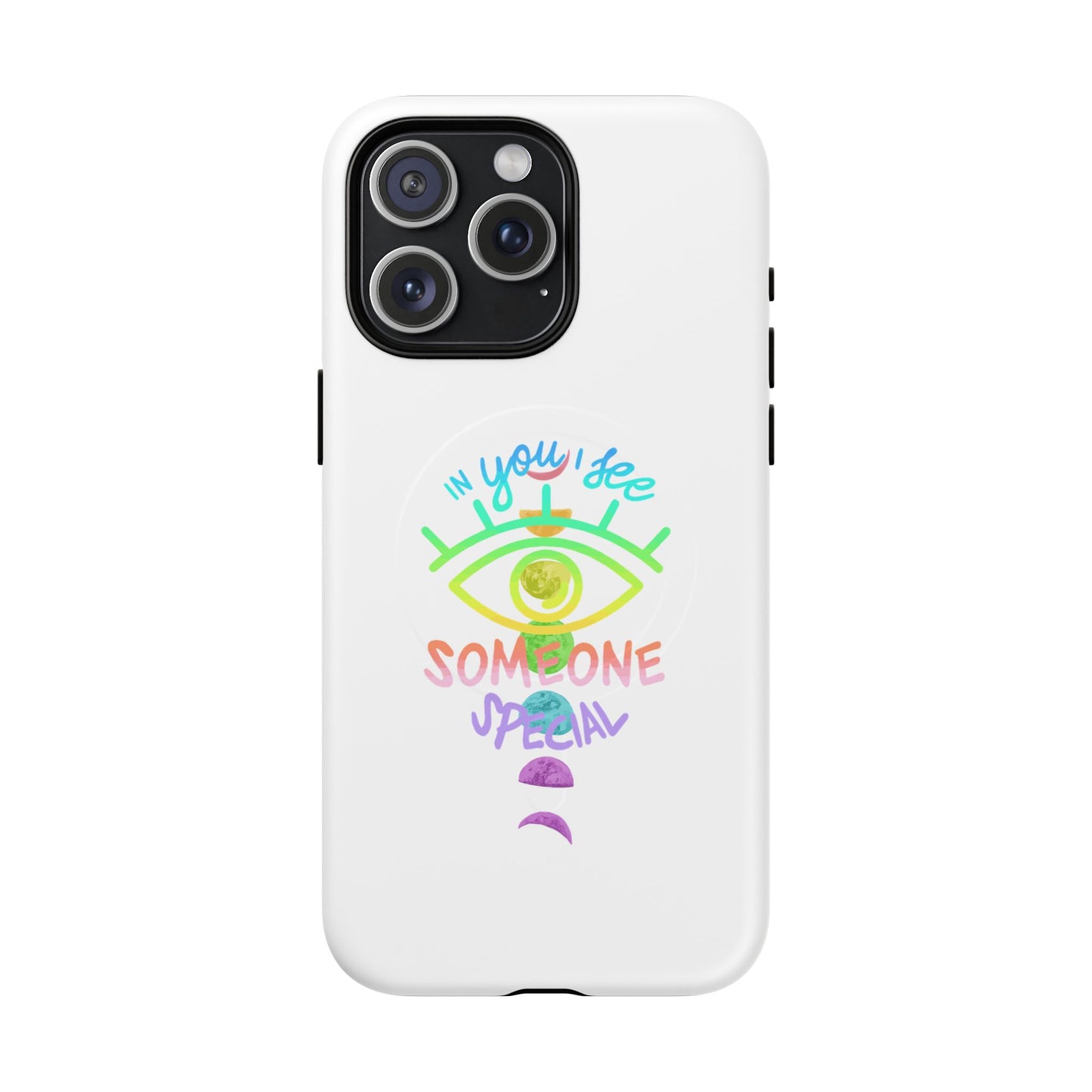Rainbow Lunar Phases Tough Magnetic Case