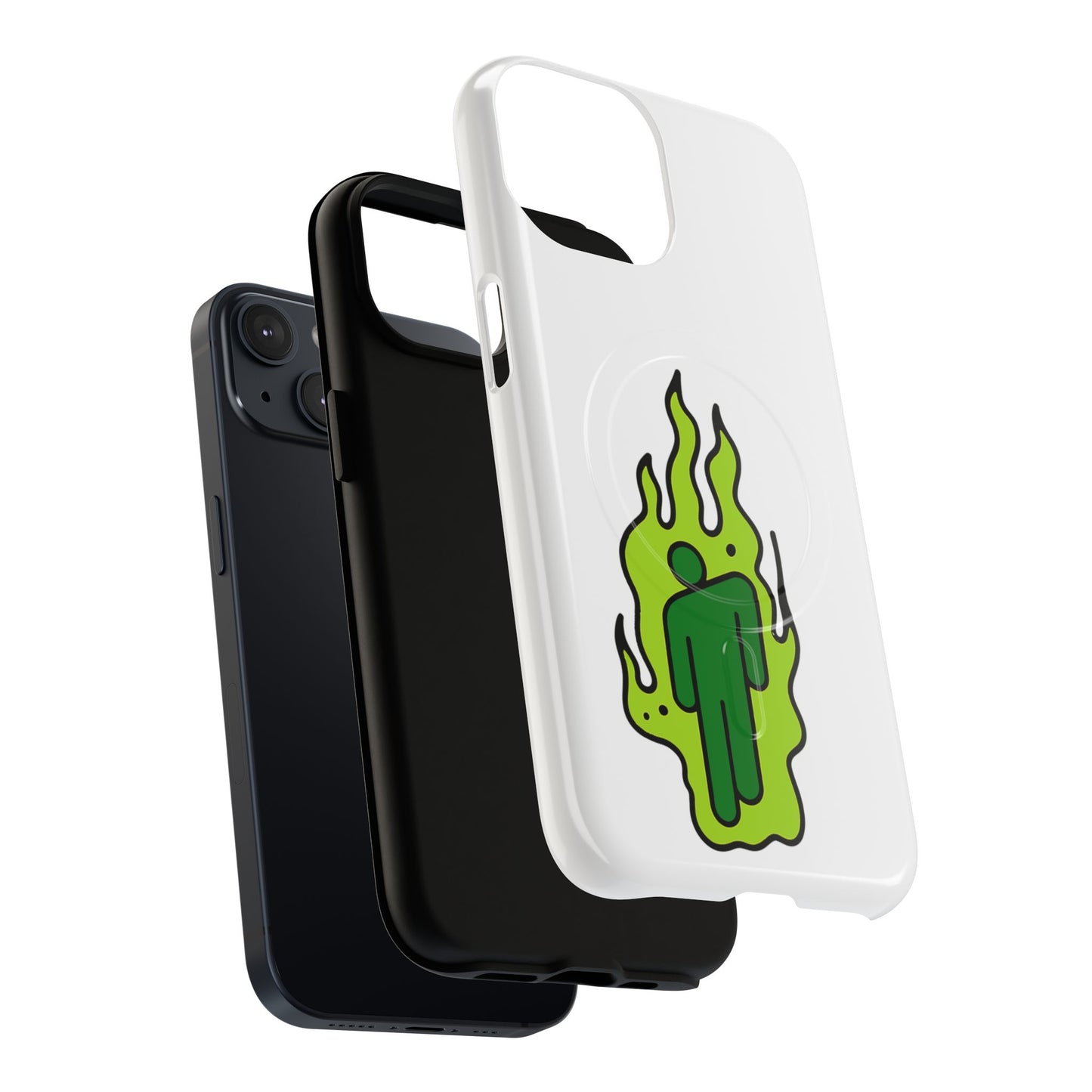 Green Flame Icon Tough Magnetic Case