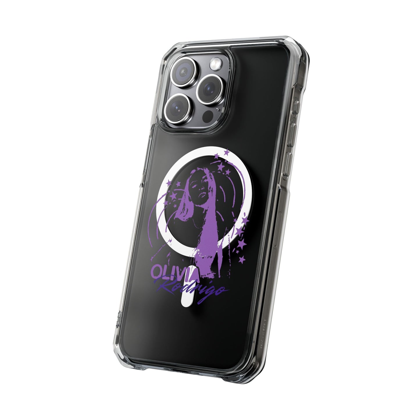 Olivia Rodrigo Star Portrait Magnetic Clear Impact Case