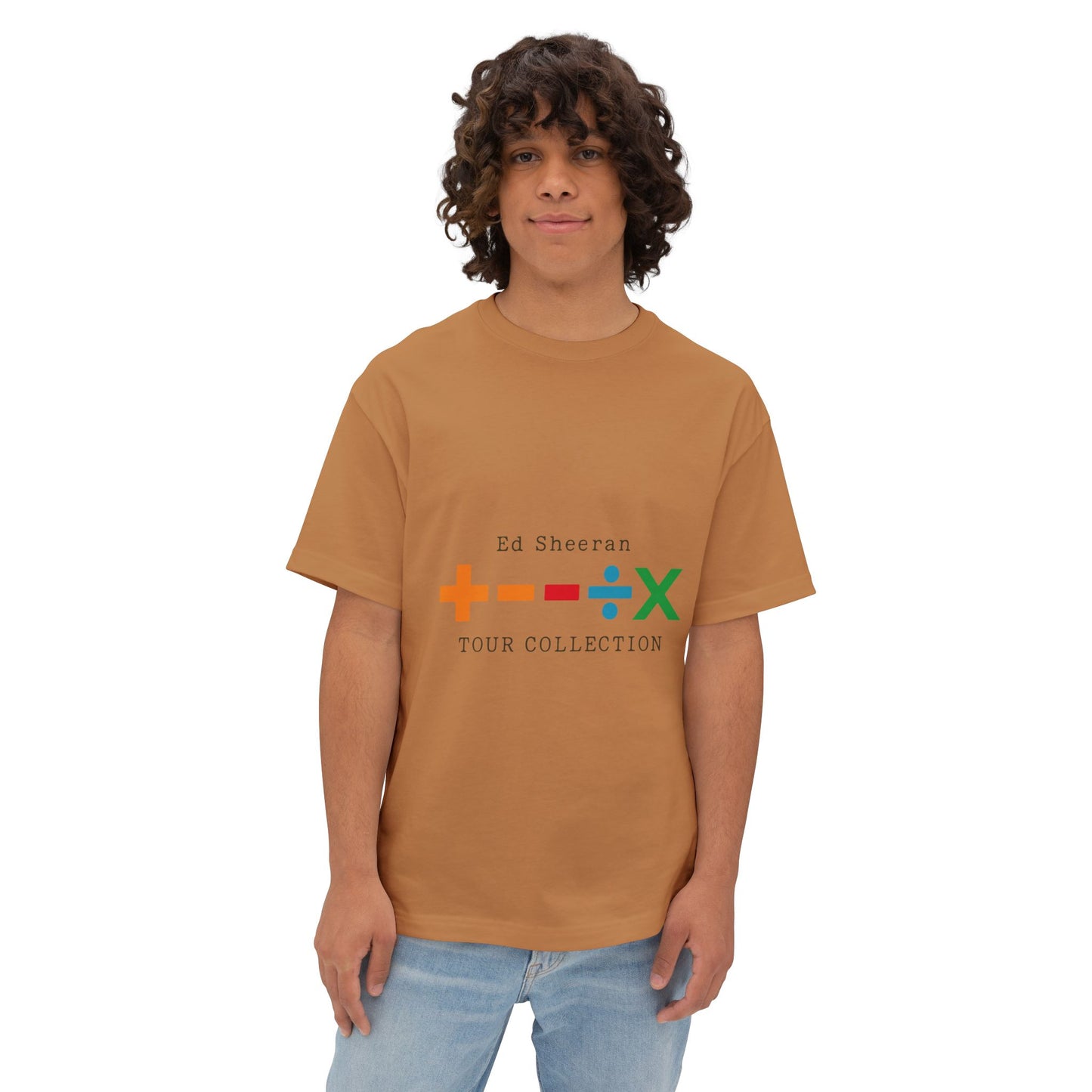 Unisex Oversized Boxy Tee – Ed Sheeran Edition