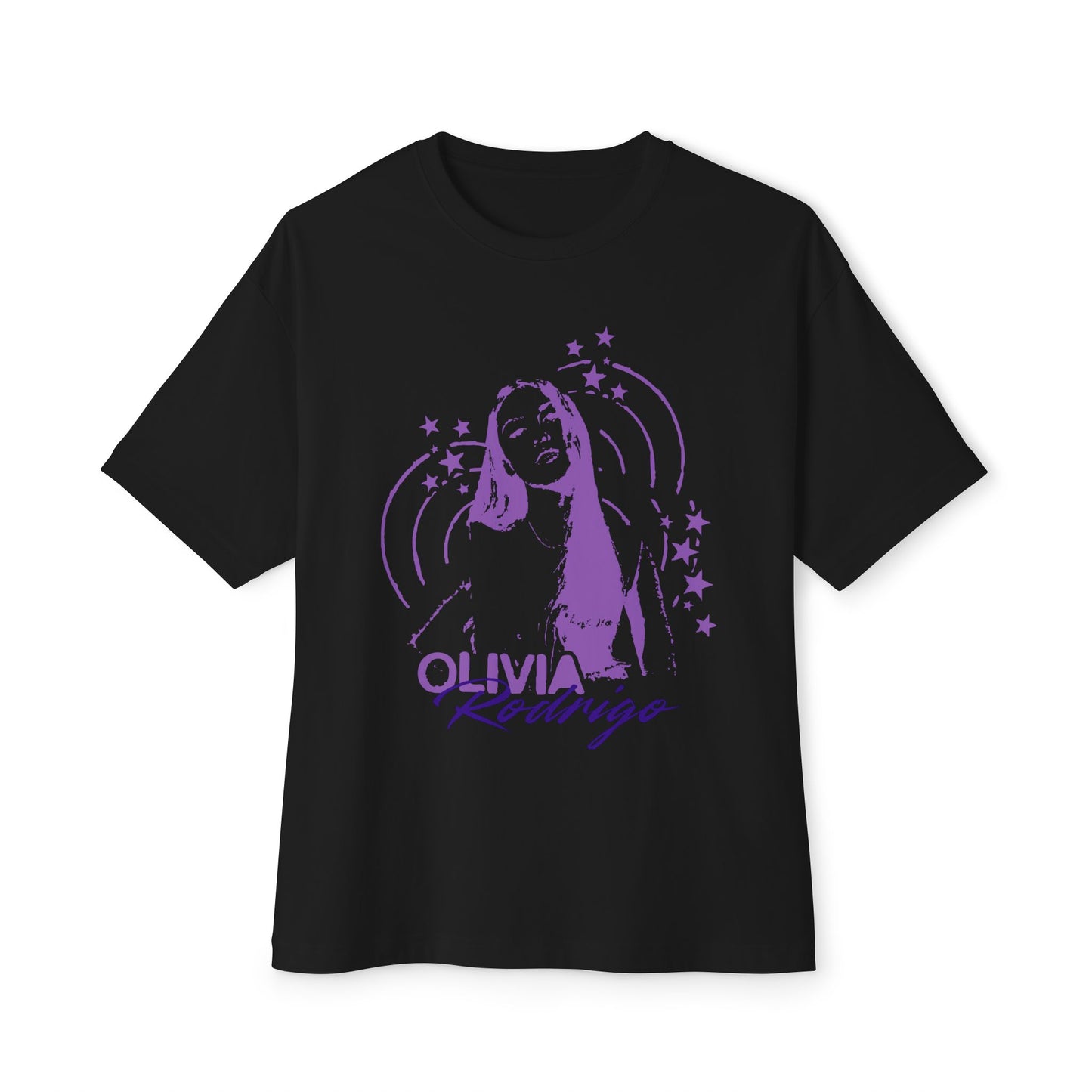 Olivia Rodrigo Star Portrait-Oversized Tee