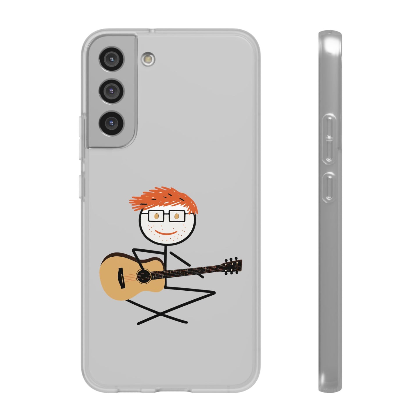 Ed Sheeran Flexi Phone Case for Samsung S10–S25 | SnazzyMerch