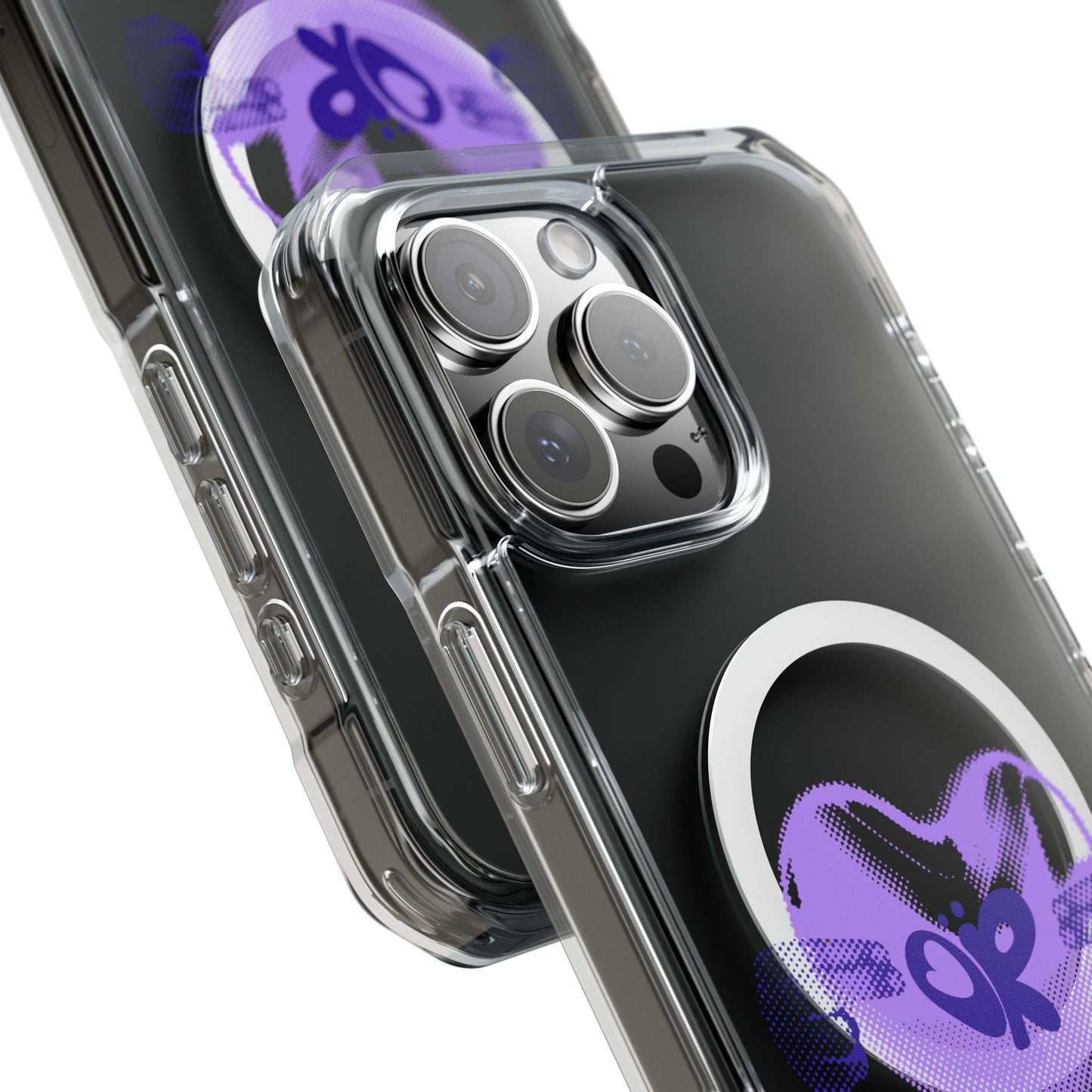 Heart Balloon OR Pop Art Magnetic Clear Impact Case