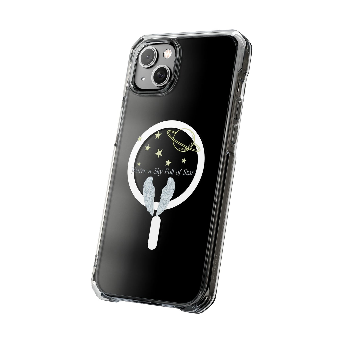 Starry Sky Wings Magnetic Clear Impact case