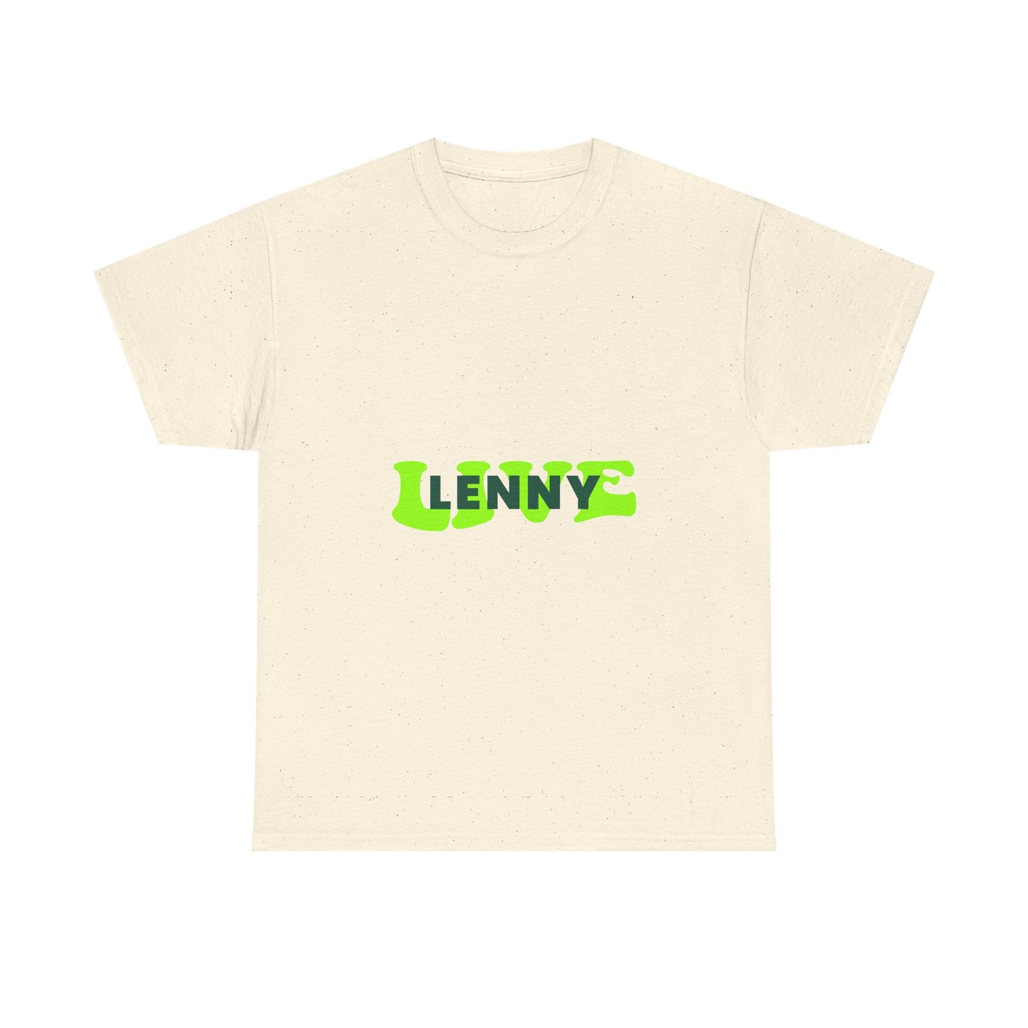 Live Lenny Pop Unisex Heavy cotton tee