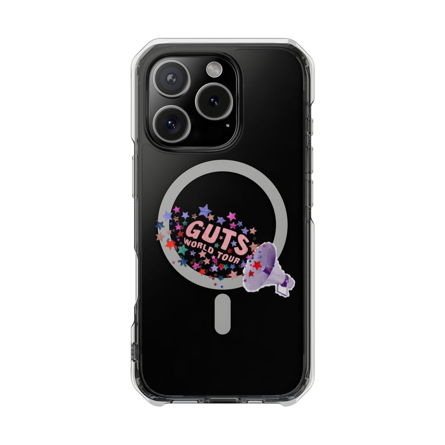 Guts World Tour Megaphone Magnetic Clear Impact Case