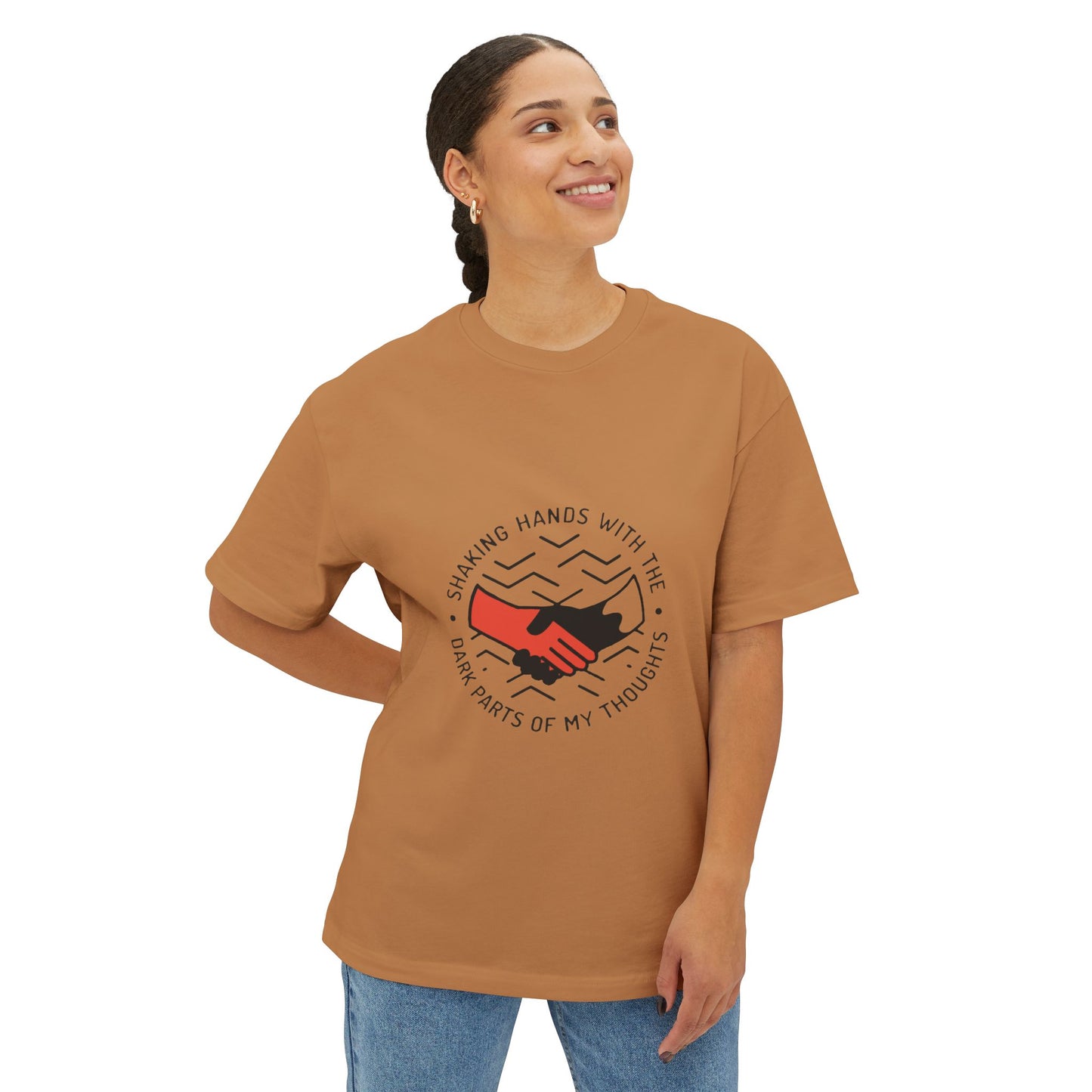 Dark Grip Unisex Oversized Boxy Tee