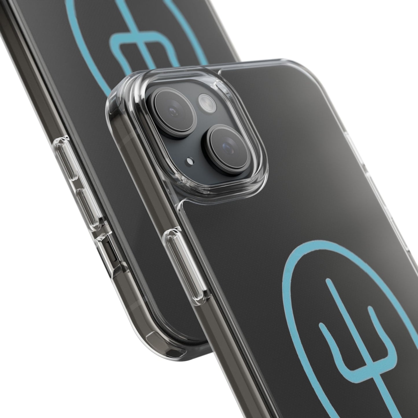 Split Mark Clear Case