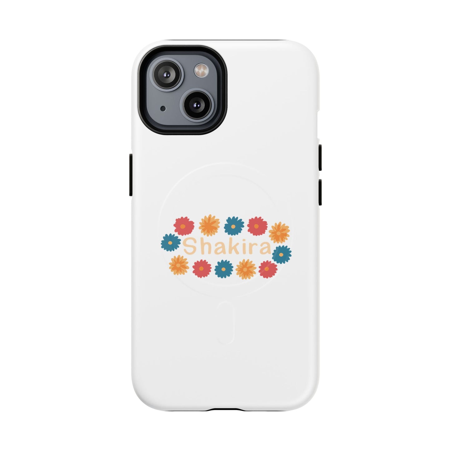 Retro Floral Groove Tough Magnetic case