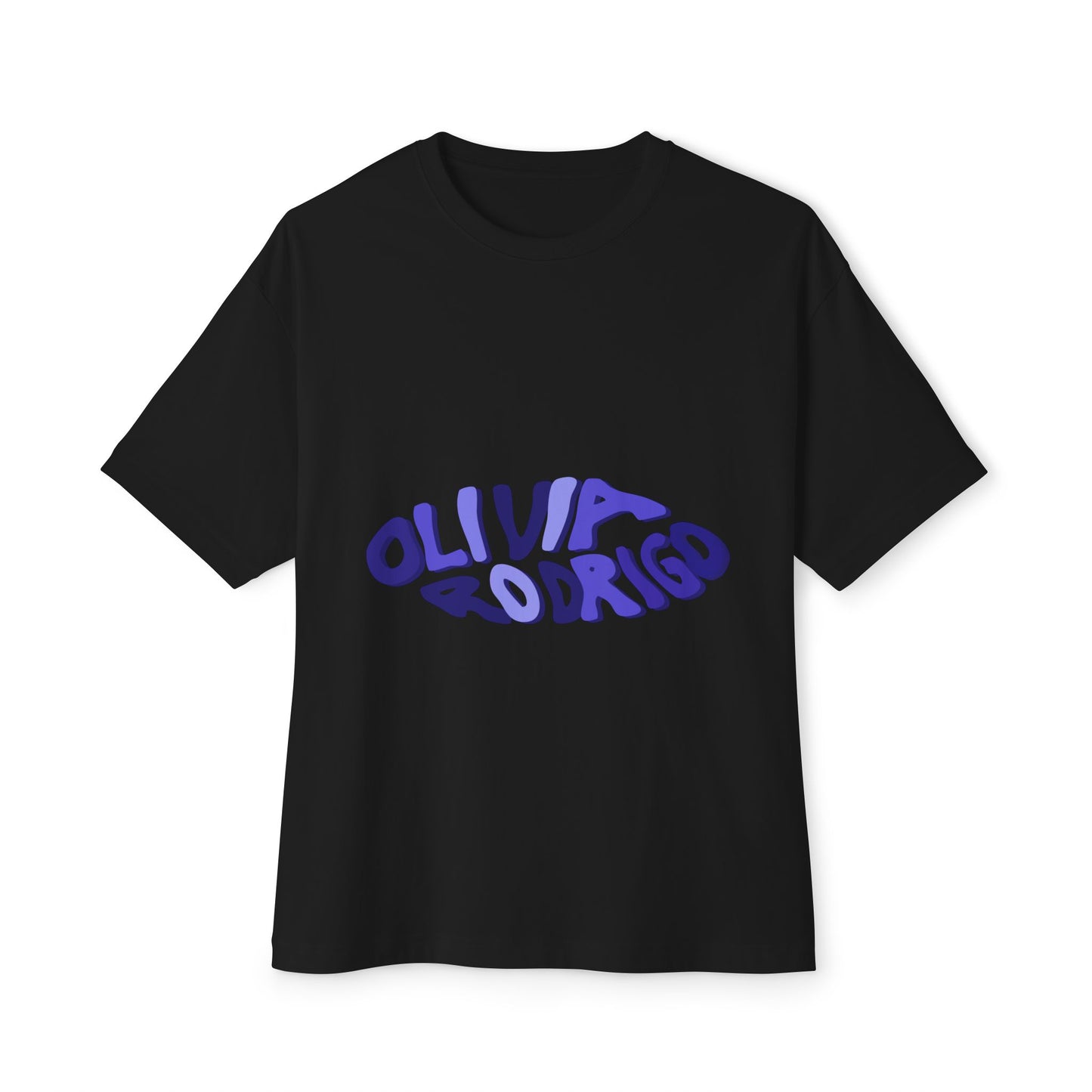 Olivia Rodrigo Wavy Text-Oversized Tee