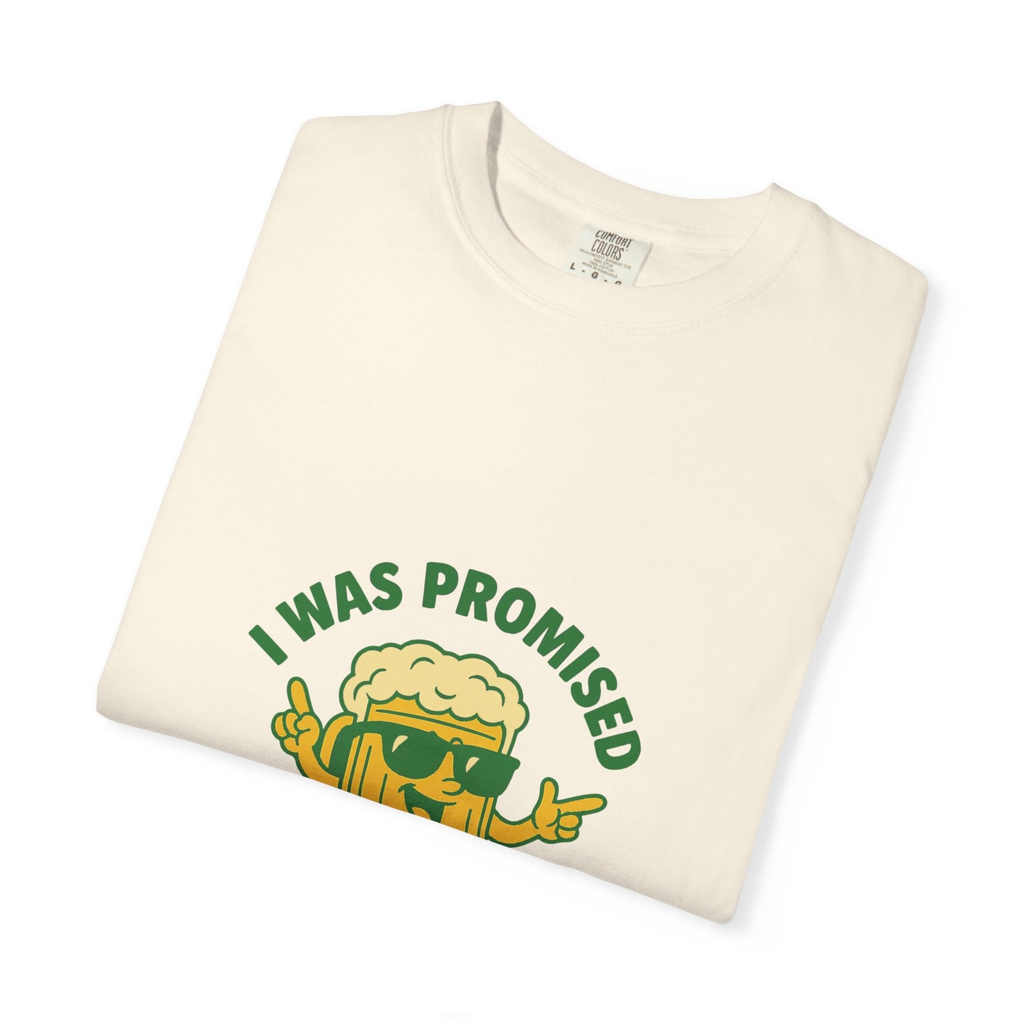 Unisex Garment-Dyed T-shirt – Snazzy Free Beer Edition