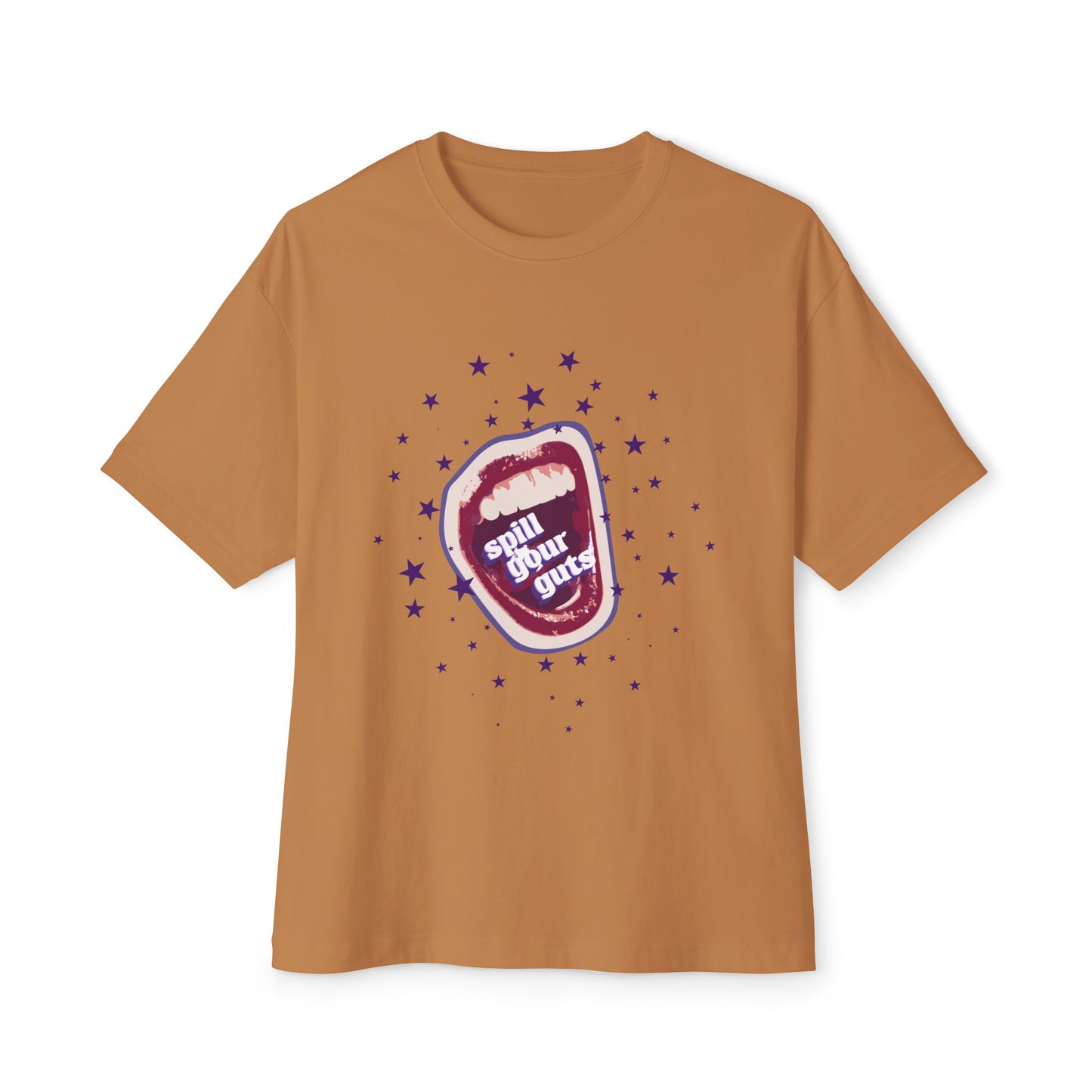 Spill Your Guts Scream-Oversized Tee