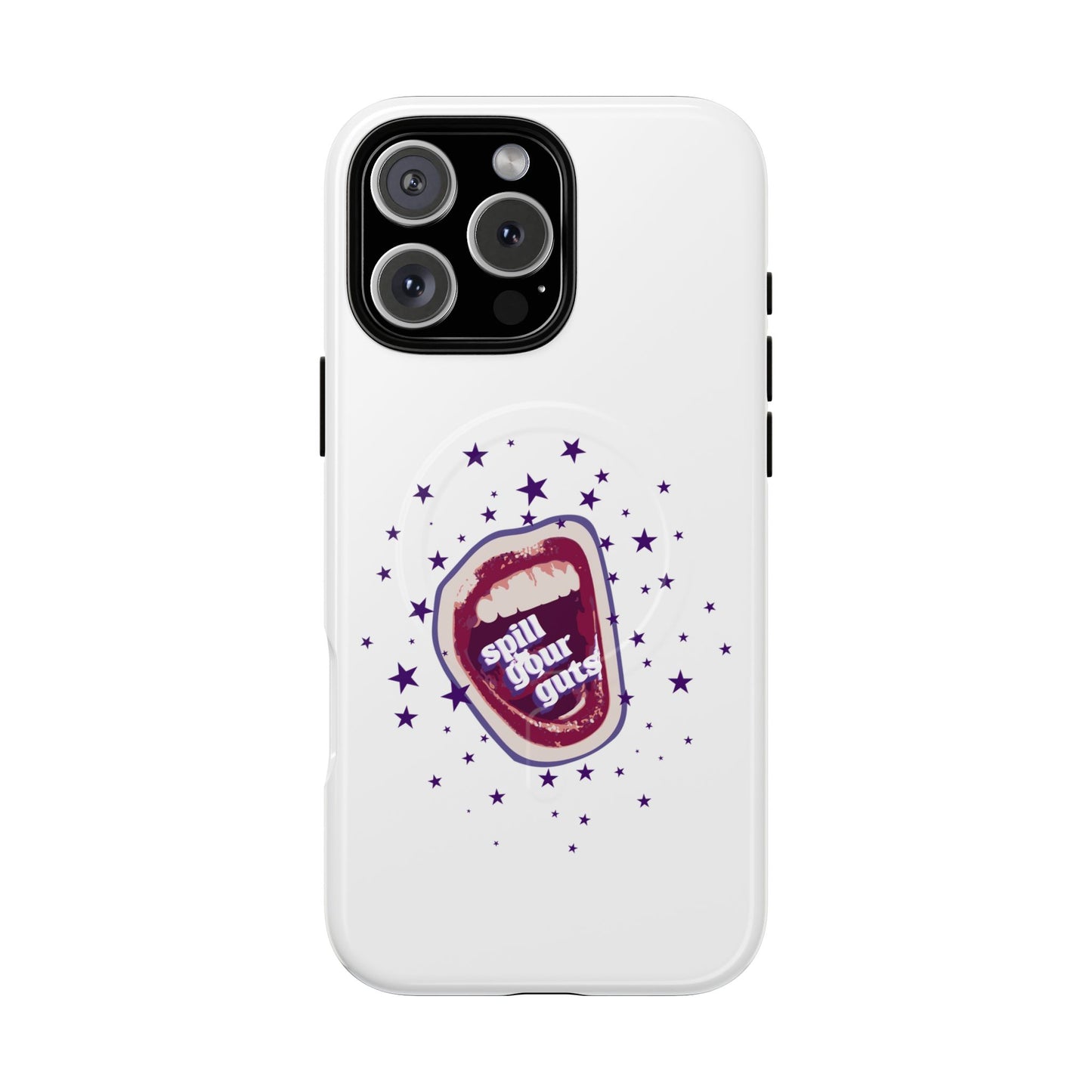 Spill Your Guts Scream Tough Magnetic phone case