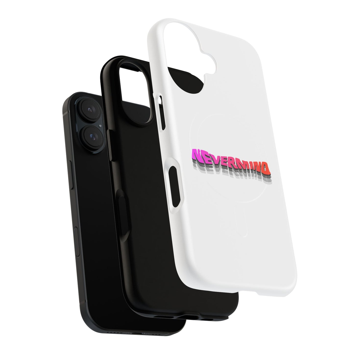 Wavy Groovy Typography Tough Magnetic Case