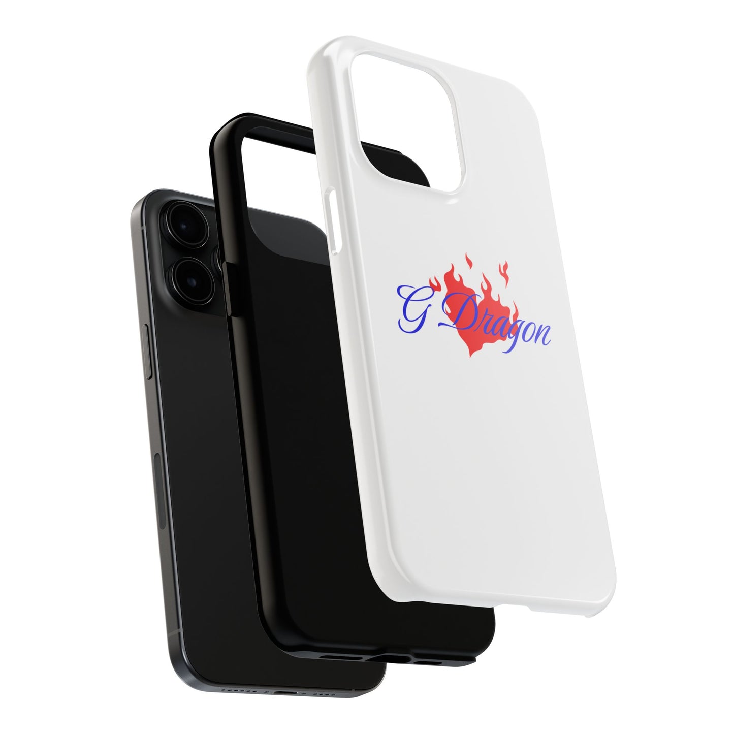 Heart on Fire Bold Script Tough Magnetic Case