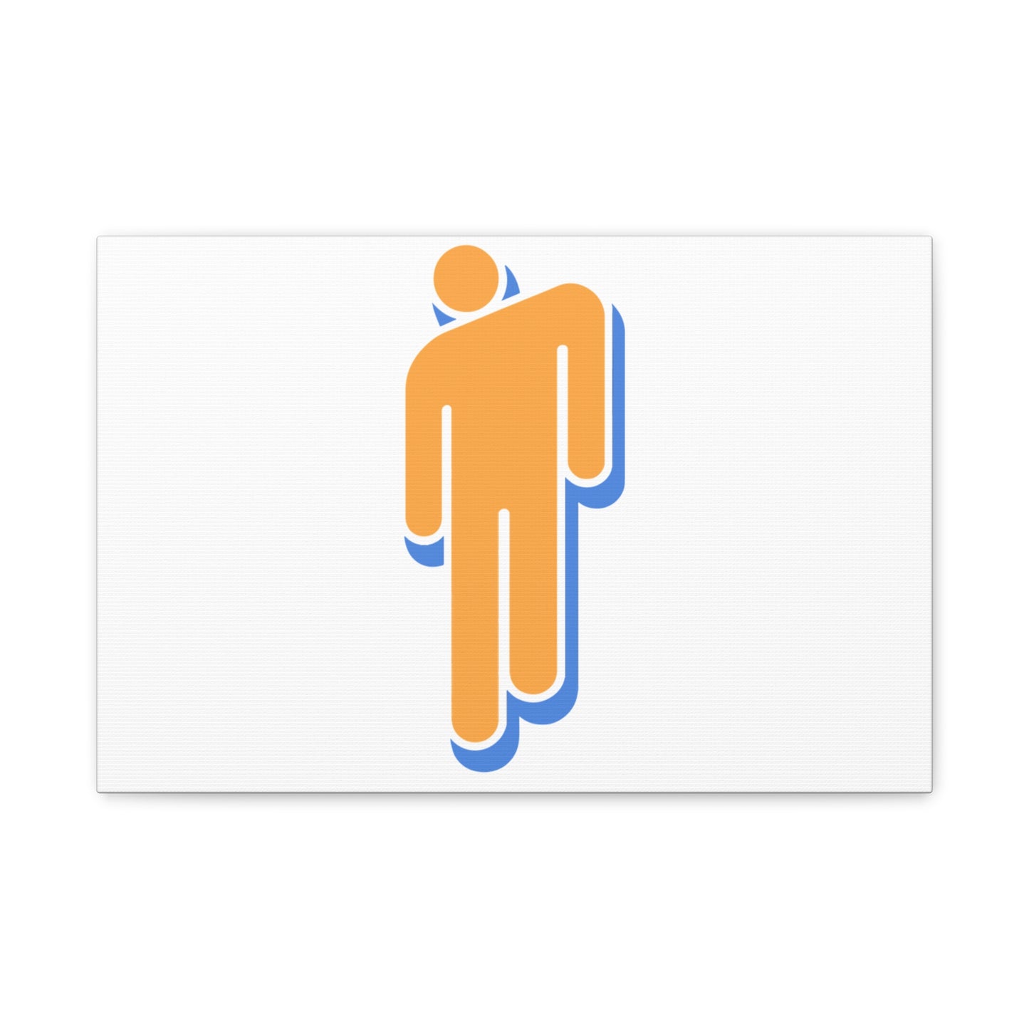 Walk Alone Icon Matte Canvas