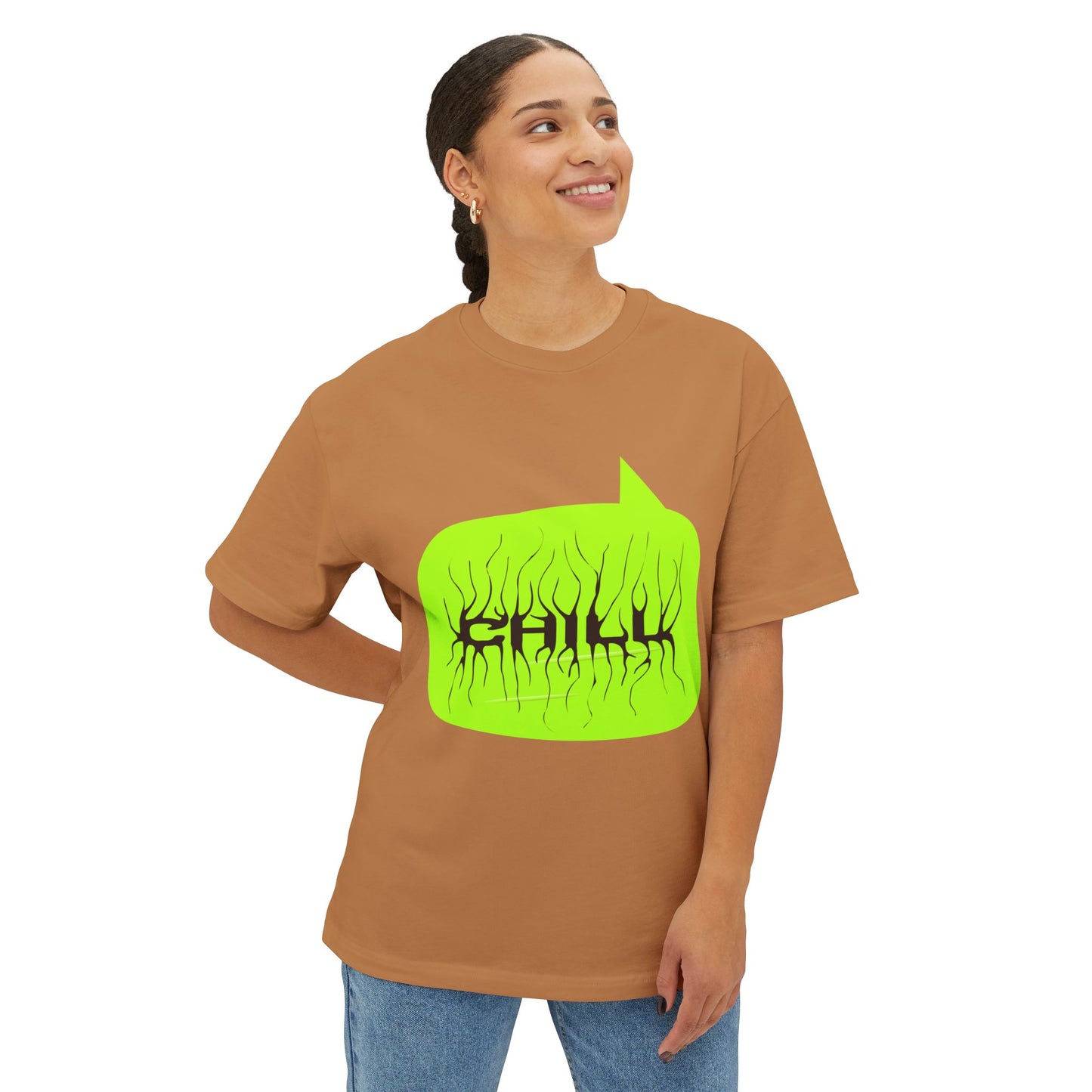 Chill Vibe Roots Unisex Oversized Boxy tee