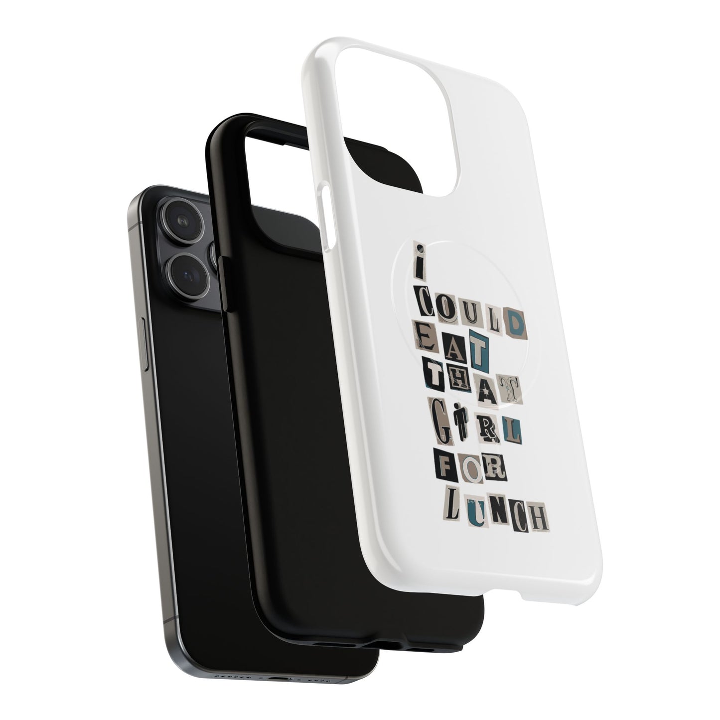 Mixed Message Collage Tough Magnetic Case