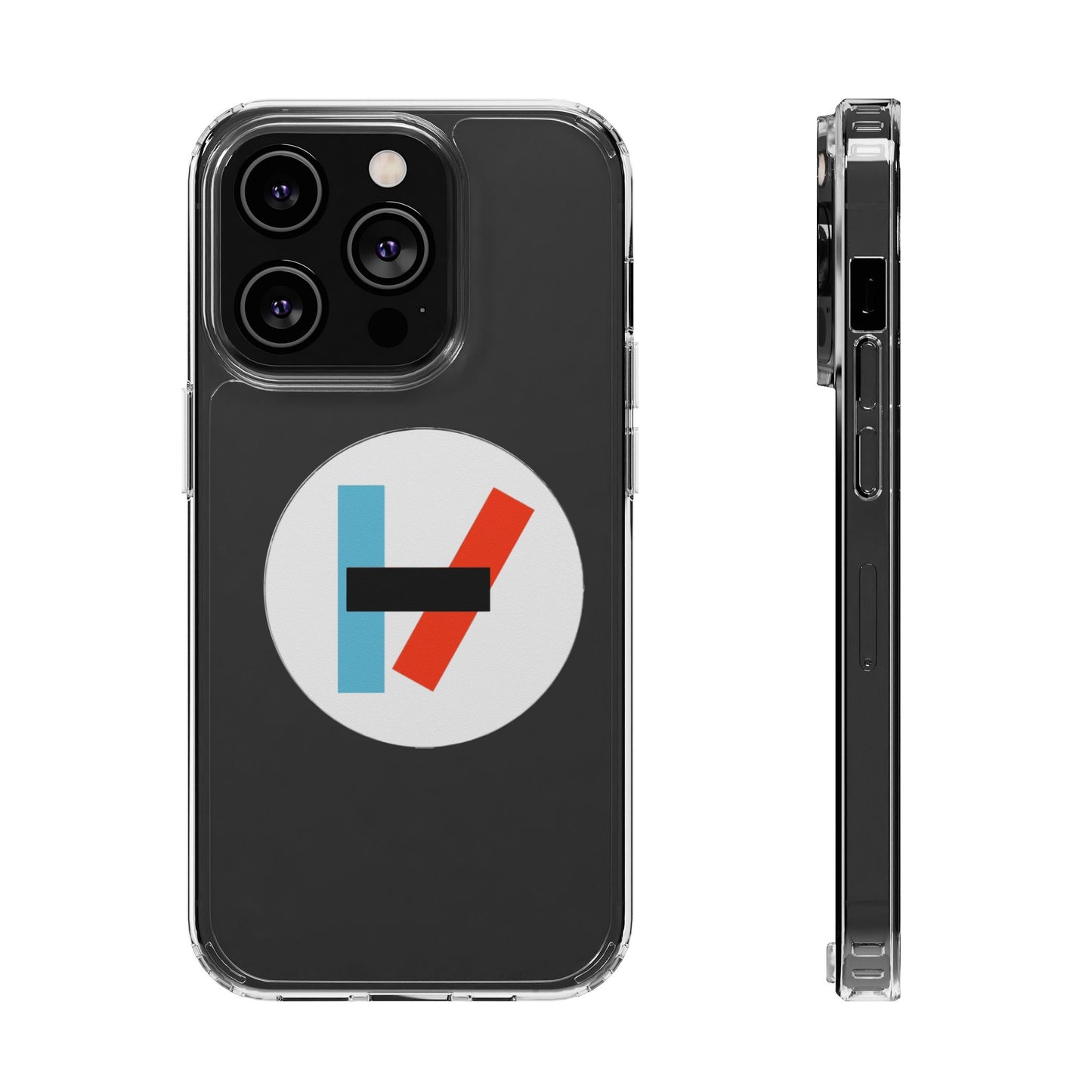 Circle Flame Clear Case
