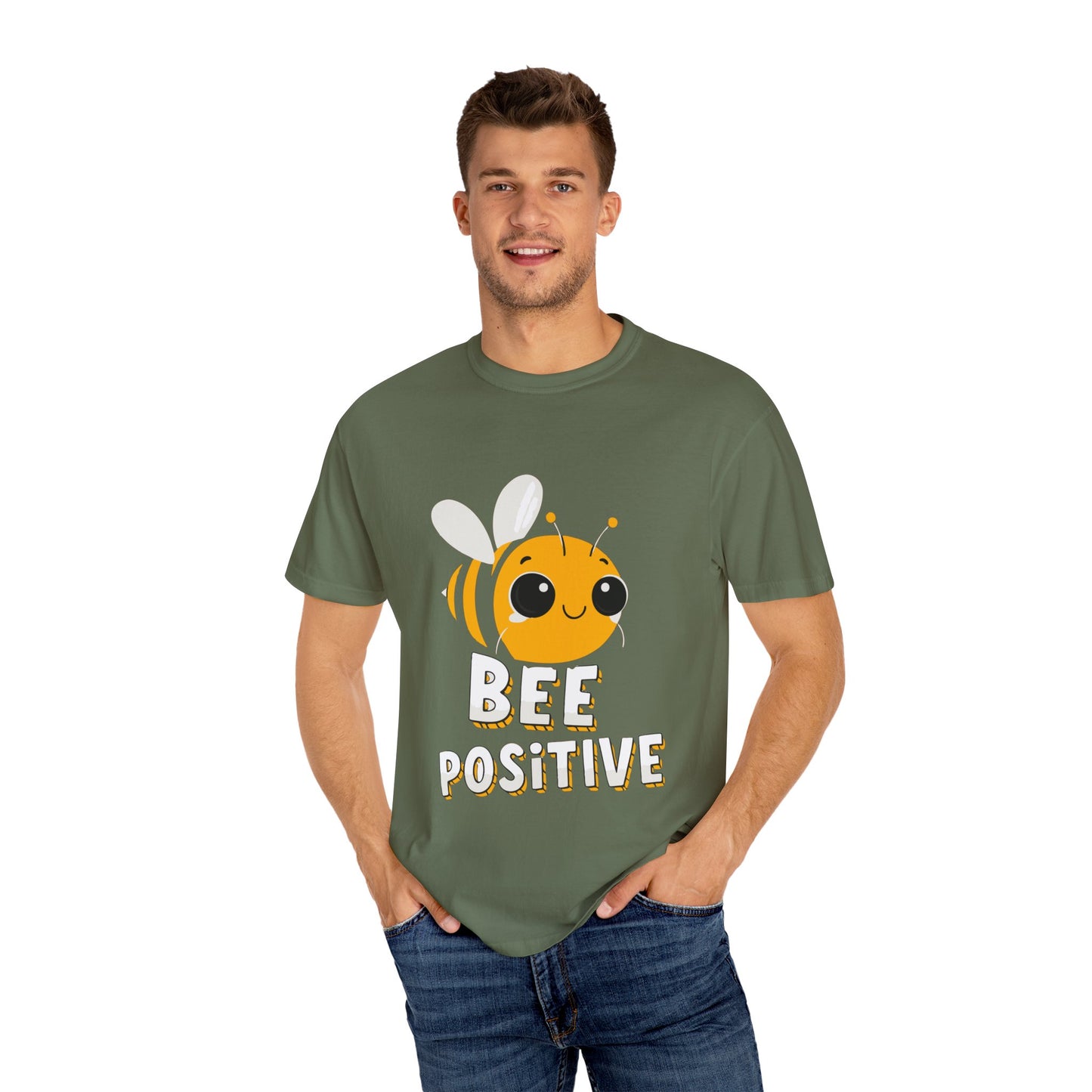 Dyed T-shirt – Snazzy Bee positive Edition