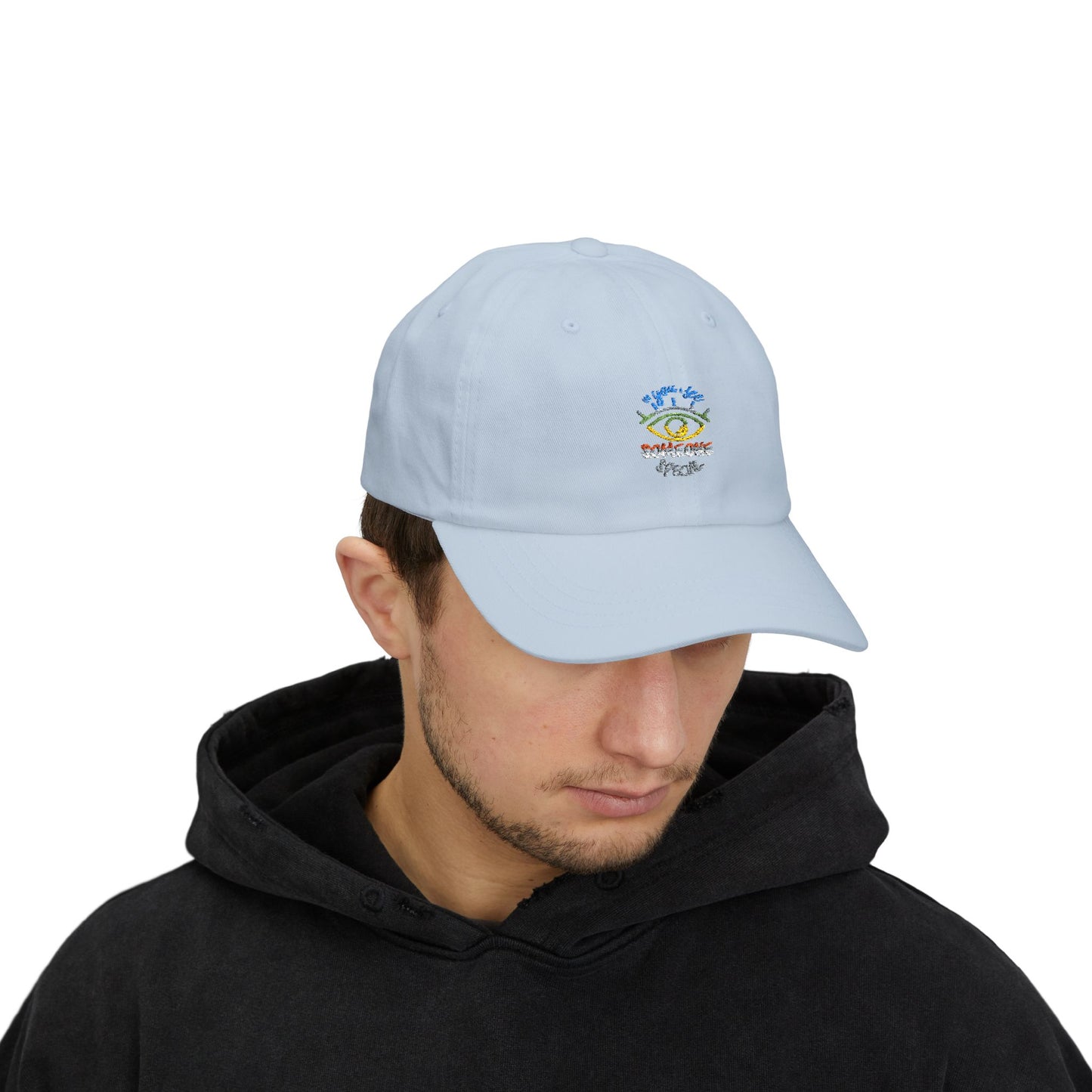 Vibrant Eye and Text Classic dad cap