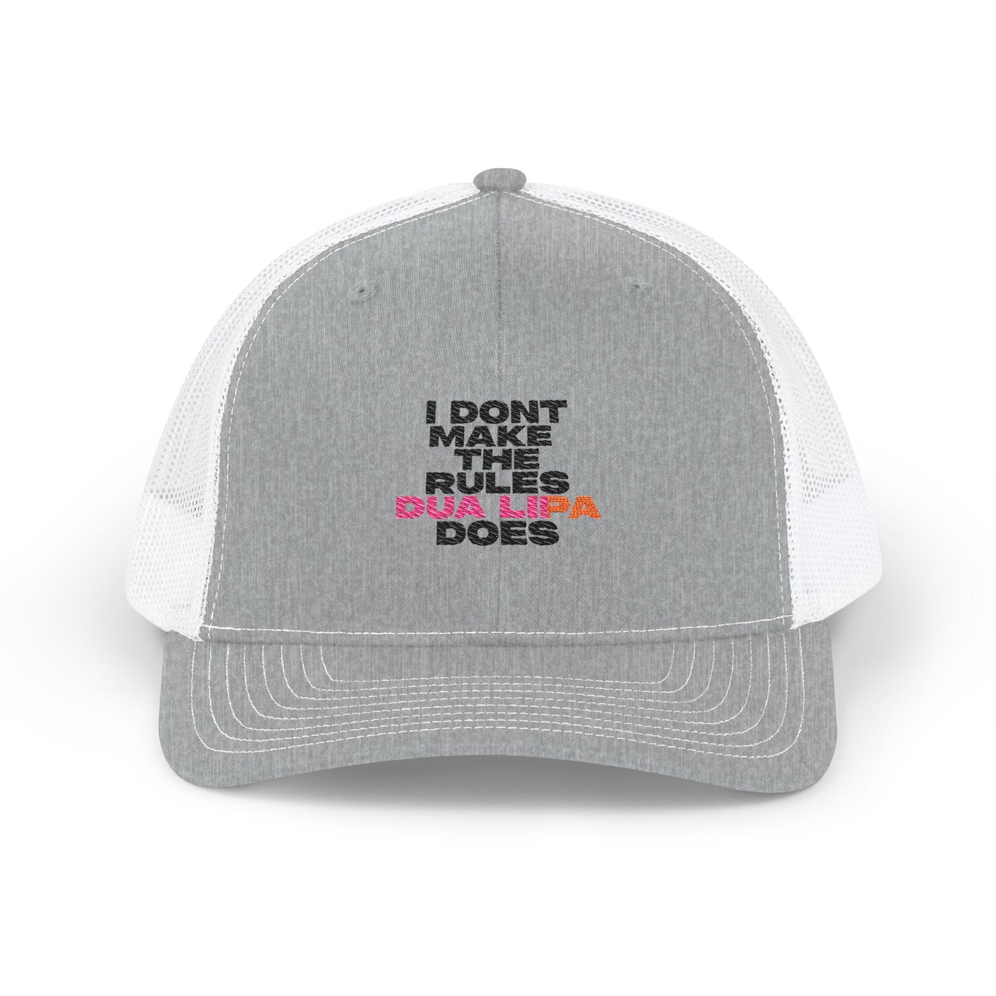 Retro Fade Letter Snapback Trucker Cap