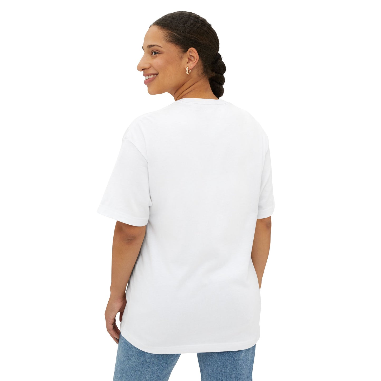 Mixed Message Collage Unisex Oversized Tee
