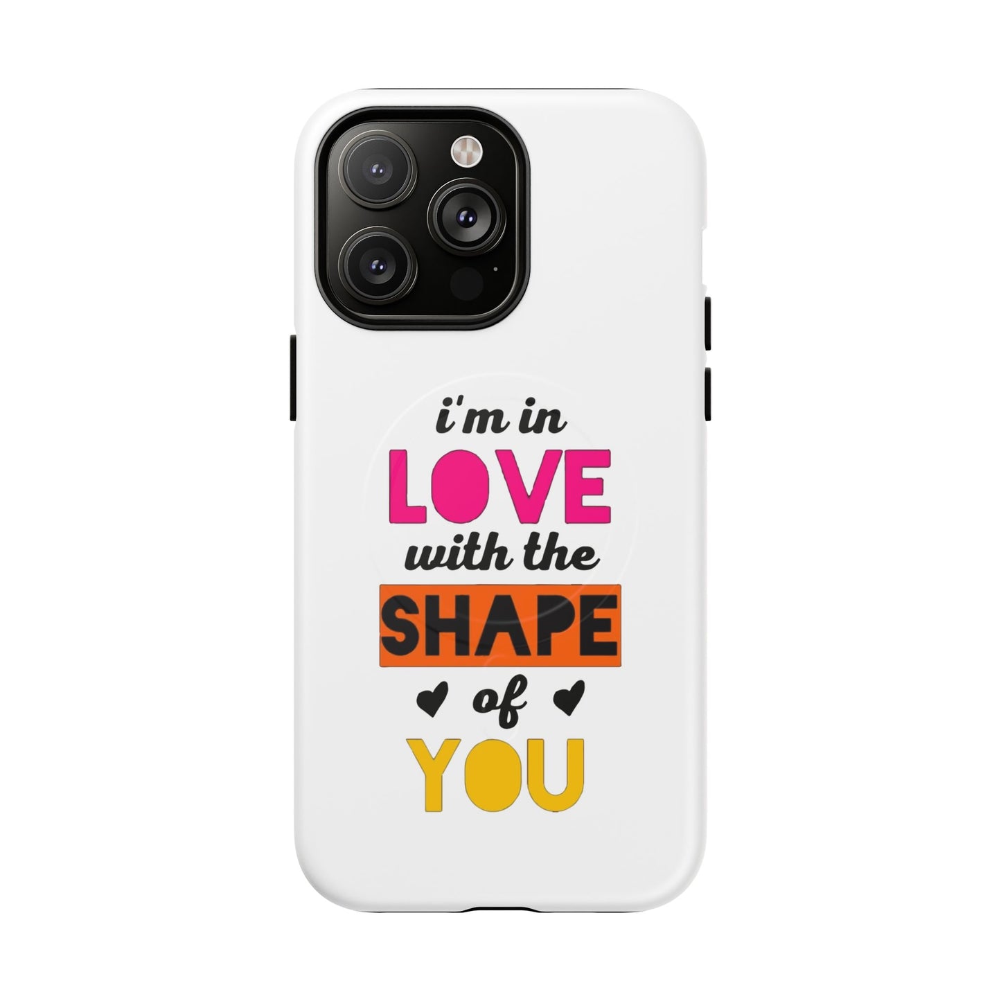 Orange Divide Symbol Tough Magnetic case