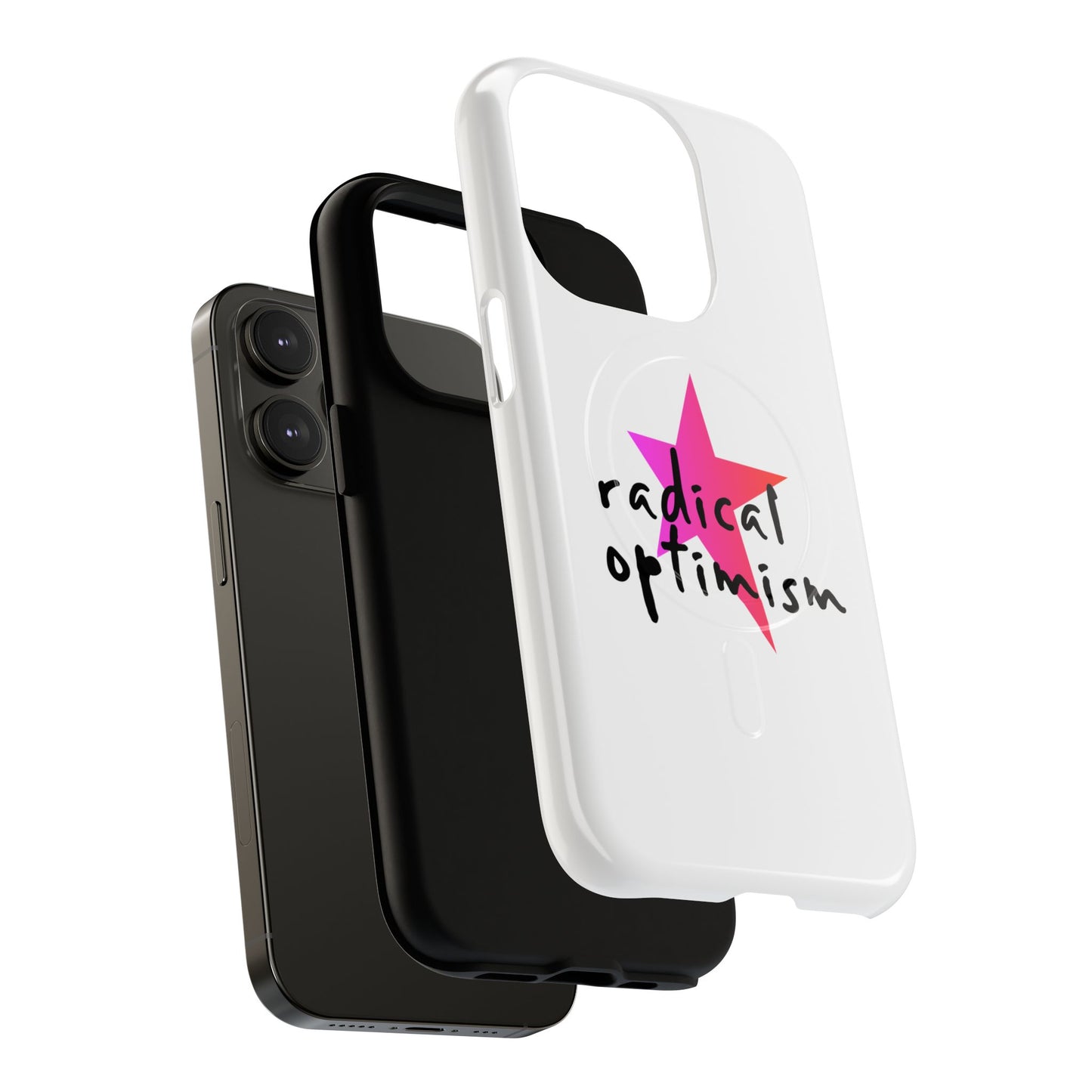 Flame Script Statement Tough Magnetic Case