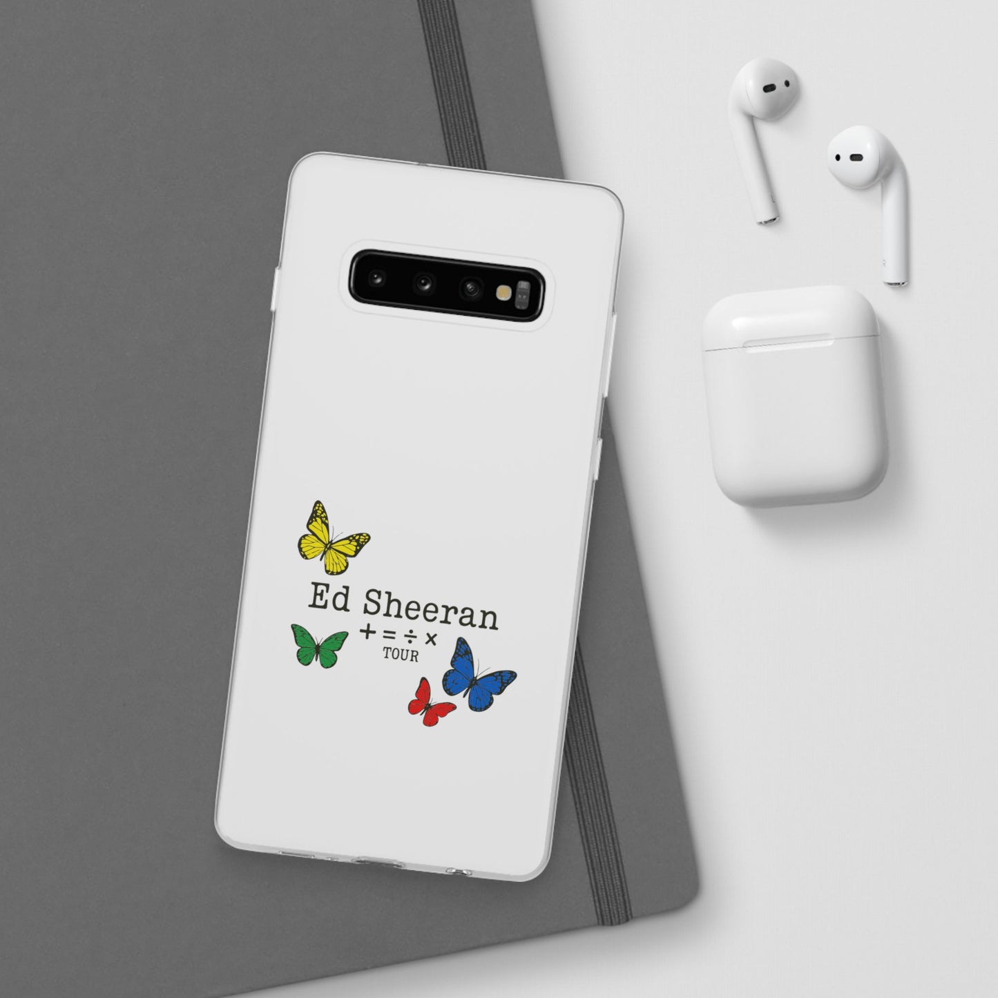 Ed Sheeran Butterfly Flexi Case | Samsung S10–S25