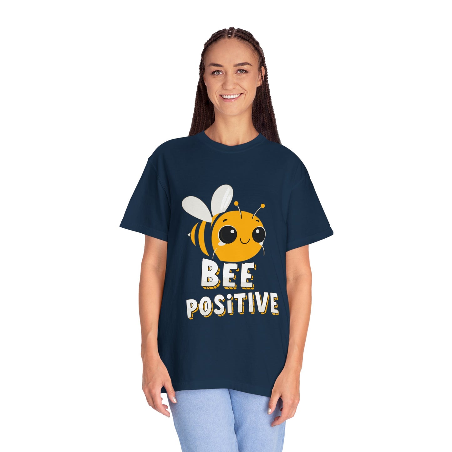 Dyed T-shirt – Snazzy Bee positive Edition