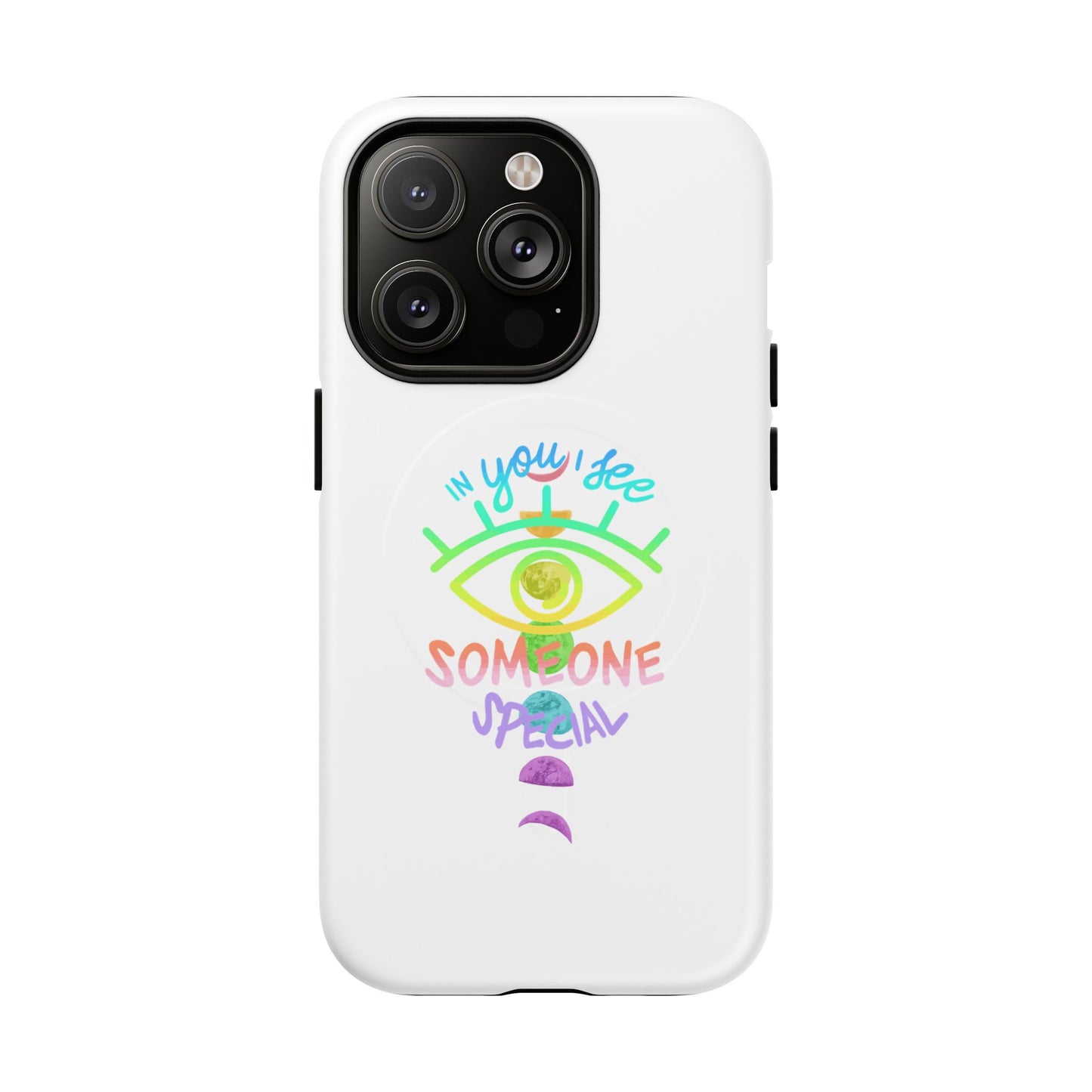 Rainbow Lunar Phases Tough Magnetic Case