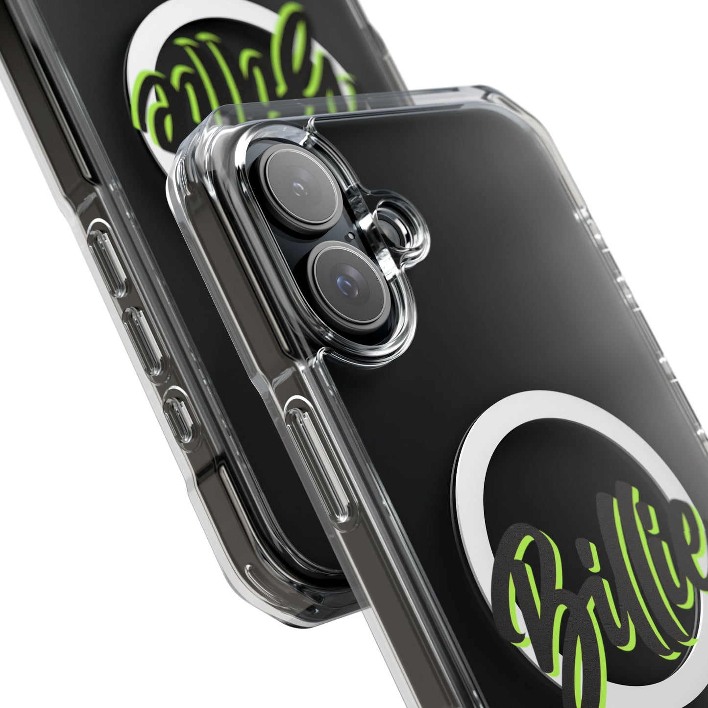 Electric Script Vibes Magnetic Clear Impact Case