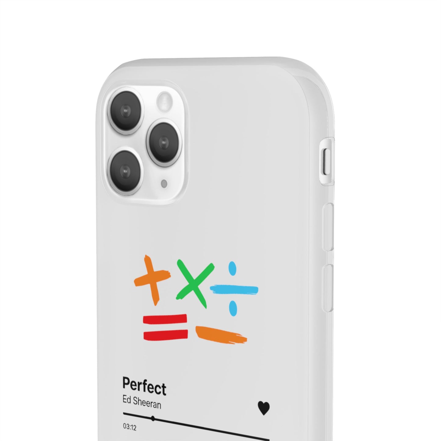 Flexi Case – Ed Sheeran Music Design (iPhone X–16 Pro Max)
