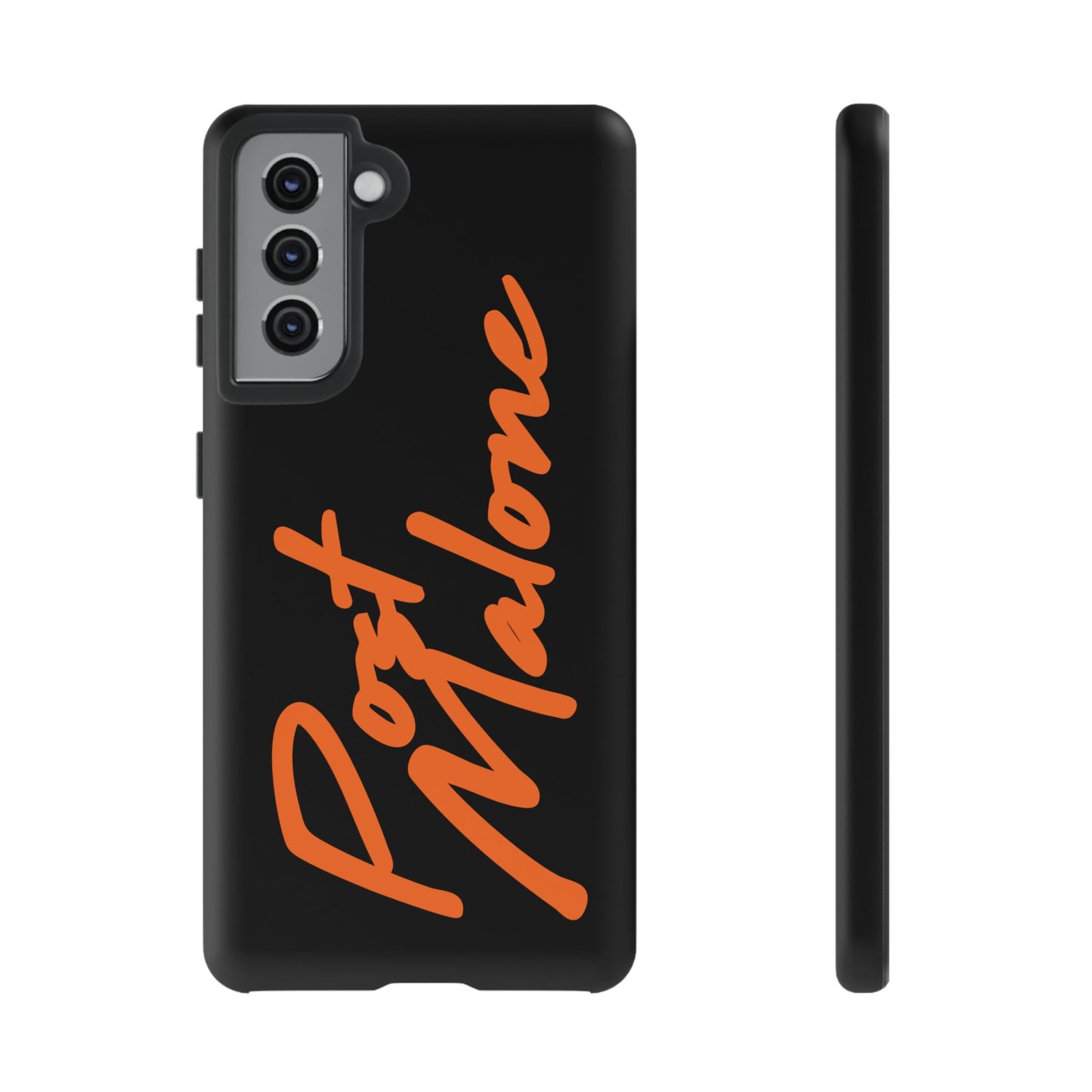 Tough Samsung Case (S20–S25) – Post Malone Name Design
