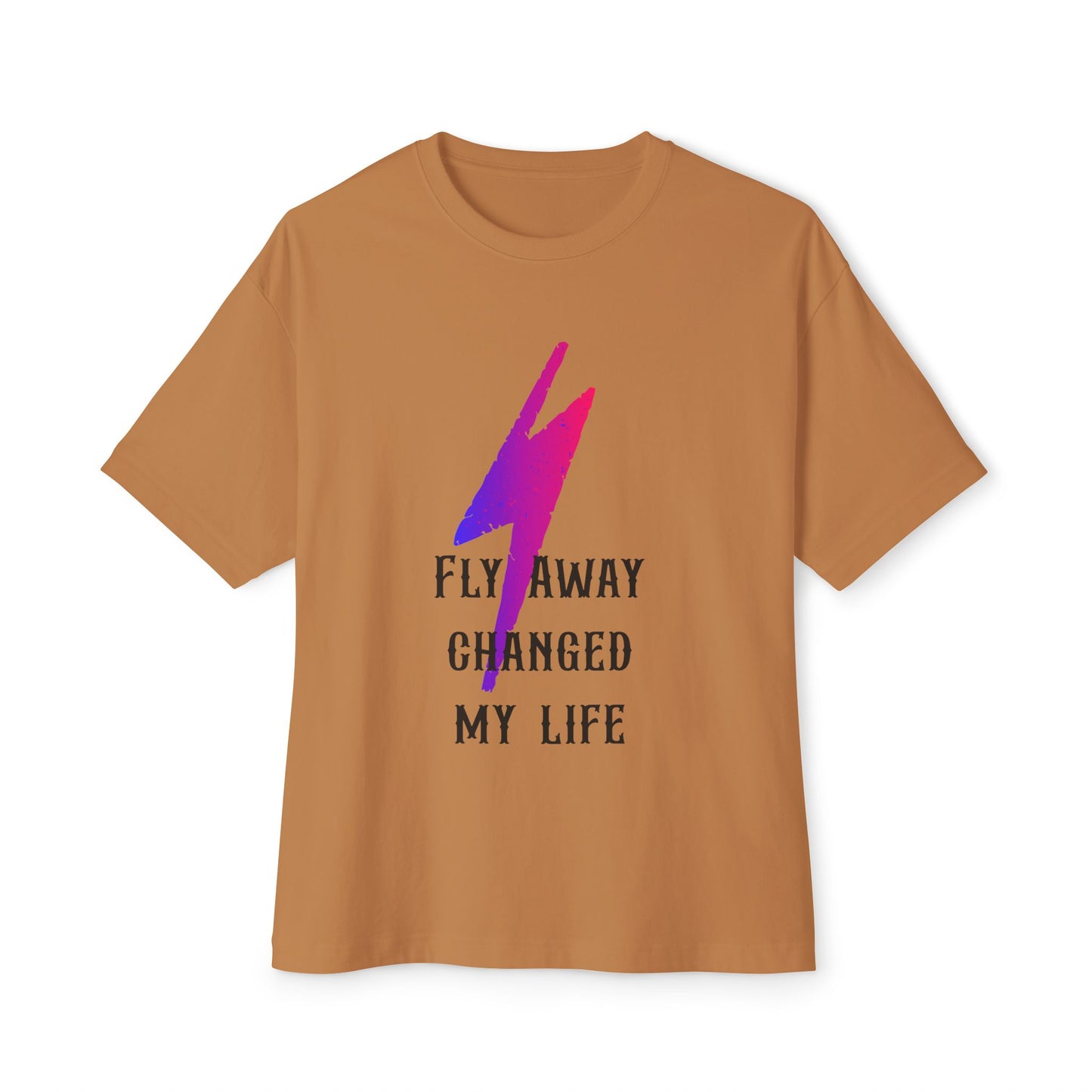 Power Surge Bolt Unisex Oversized Boxy tee