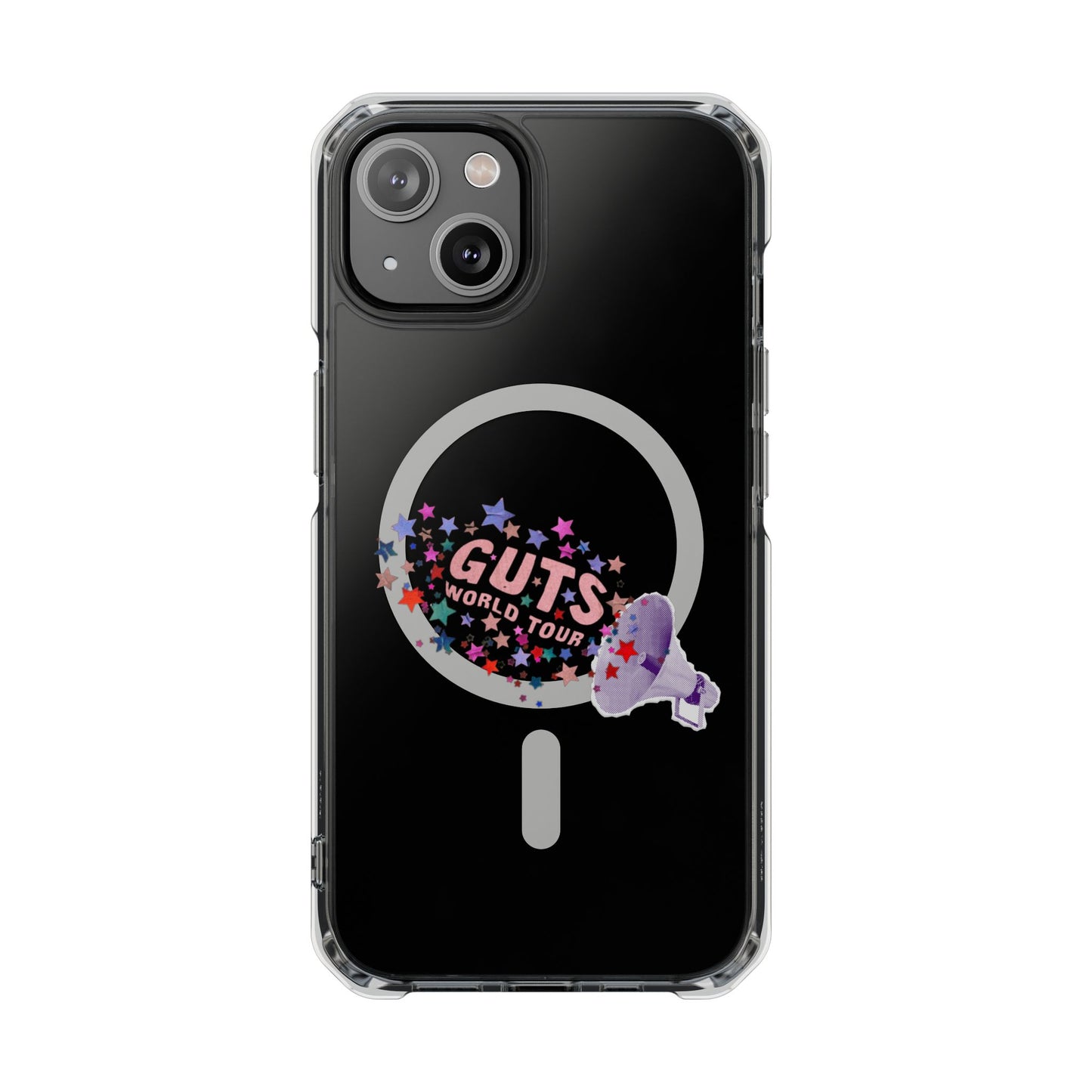 Guts World Tour Megaphone Magnetic Clear Impact Case